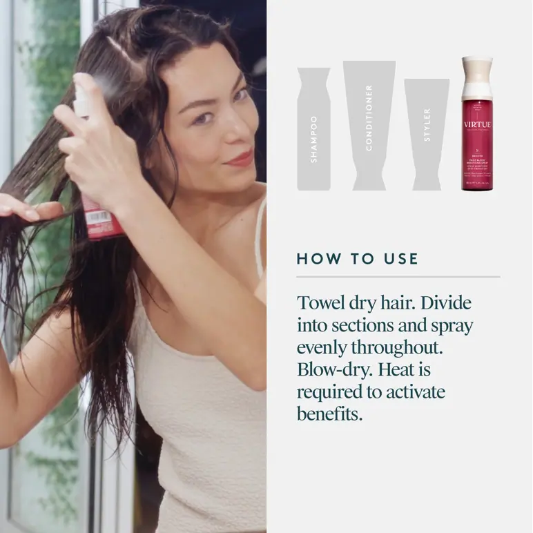 VIRTUE Frizz Block Smoothing Spray 60ml