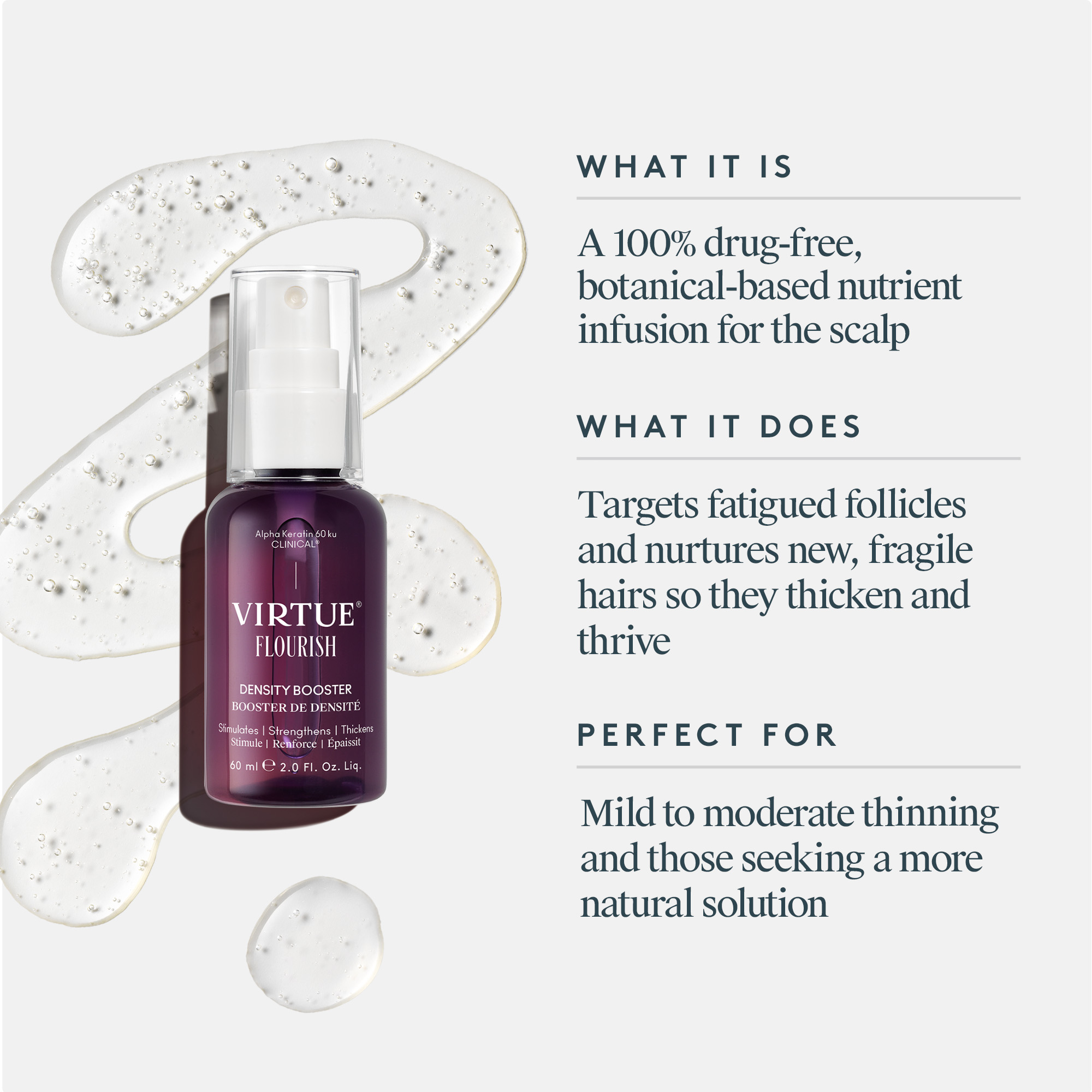 VIRTUE Flourish Density Booster 60ml
