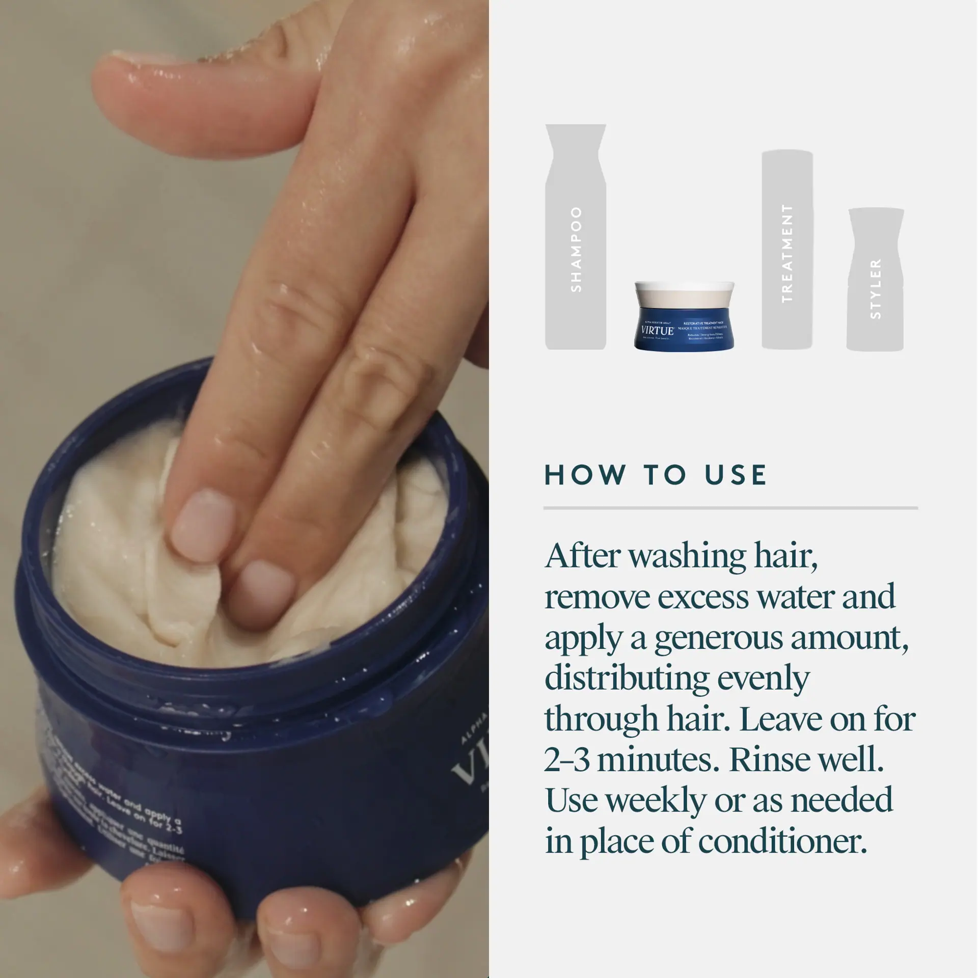 VIRTUE Restorative Treatment Mask 150ml