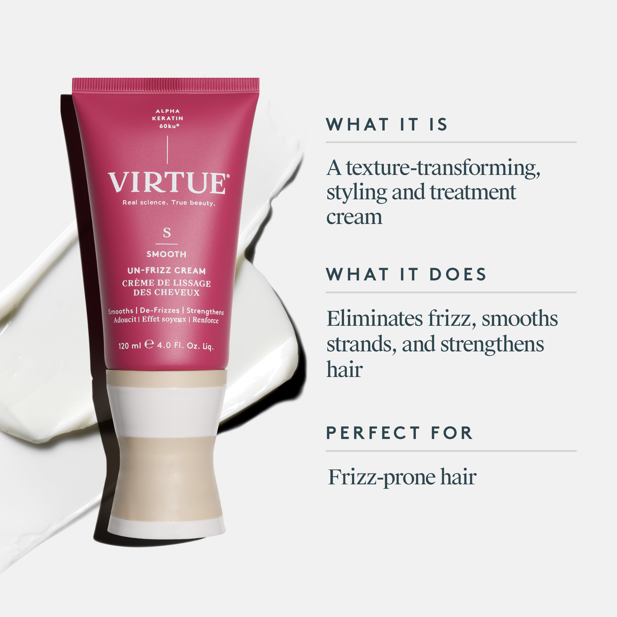 VIRTUE Un-Frizz Cream 120ml