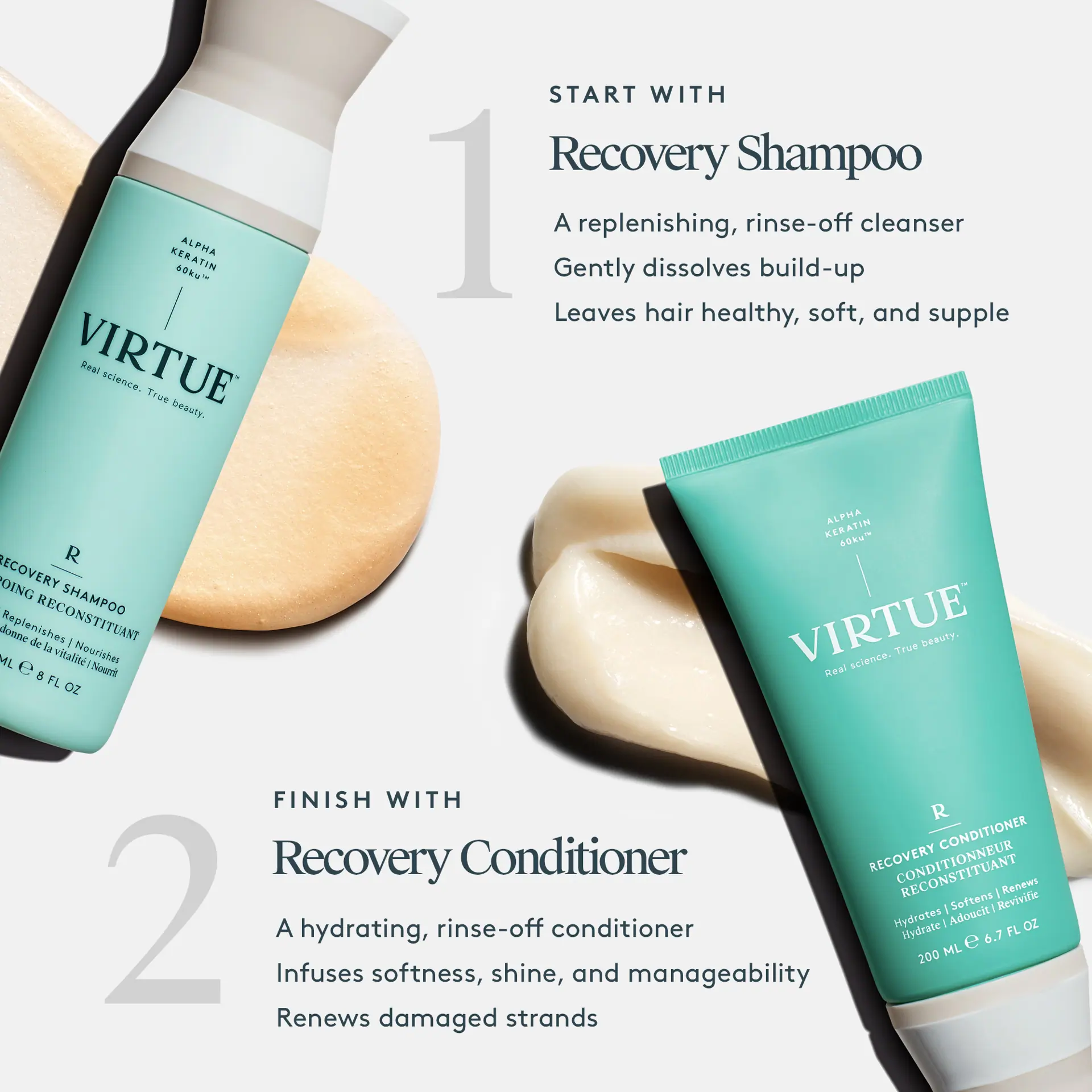 VIRTUE Recovery Shampoo 60ml
