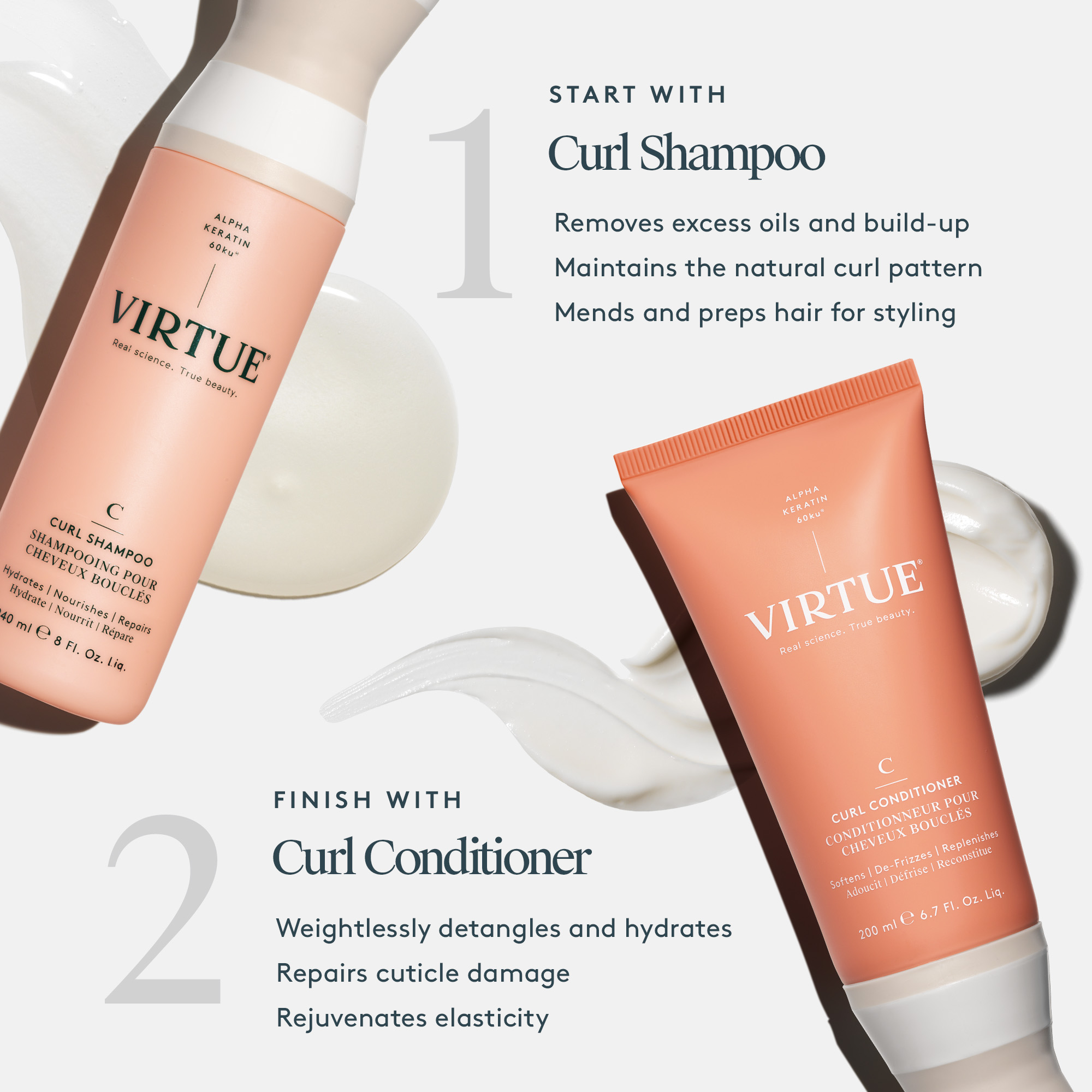 VIRTUE Curl Conditioner 60ml