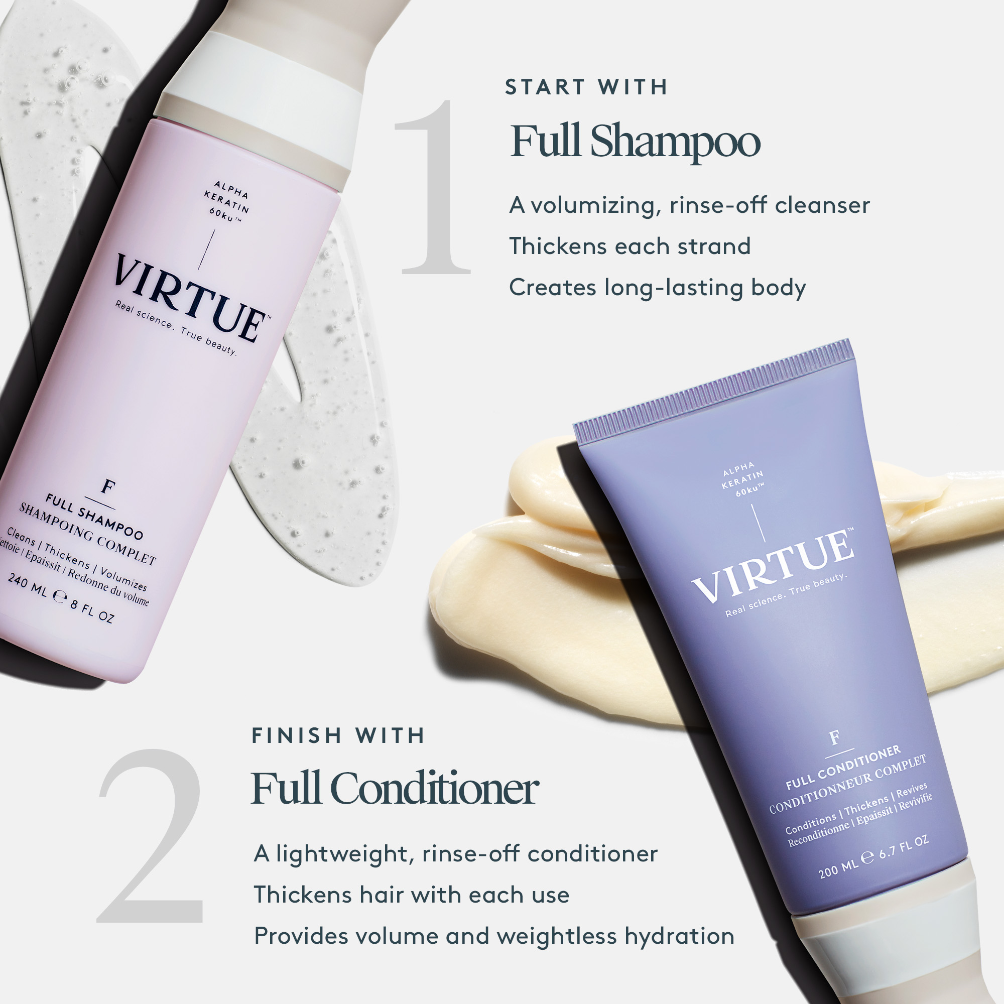VIRTUE Full Shampoo 60ml