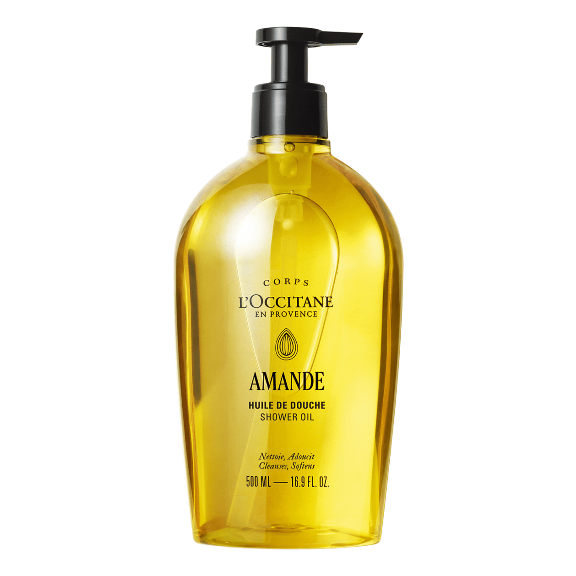 L'Occitane Almond Shower Oil 500ml - Adore Beauty