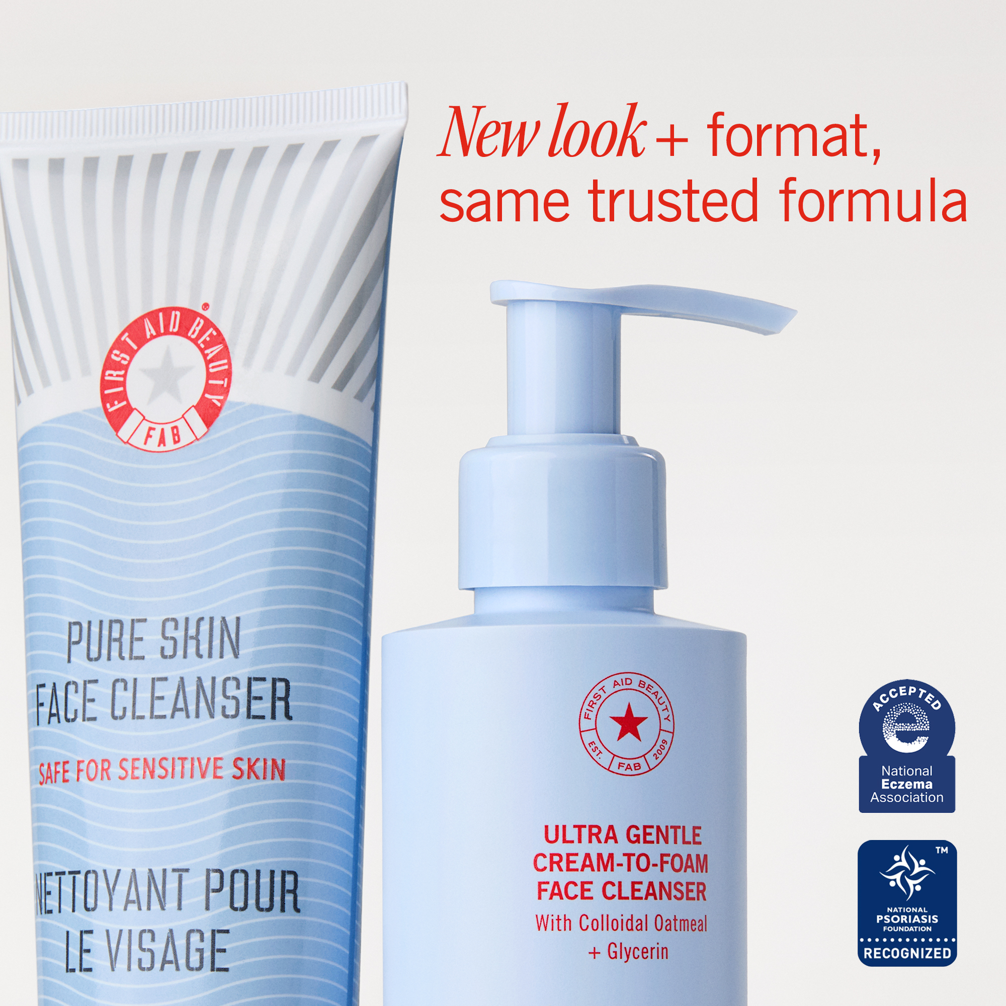 First Aid Beauty Ultra Gentle Cream-to-Foam Cleanser 59ml