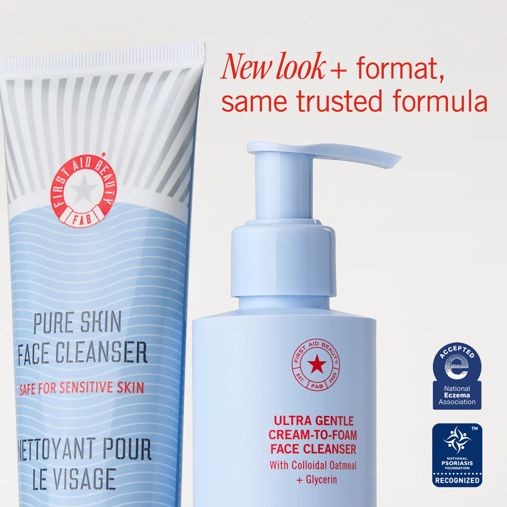 First Aid Beauty Ultra Gentle Cream-to-Foam Cleanser 59ml