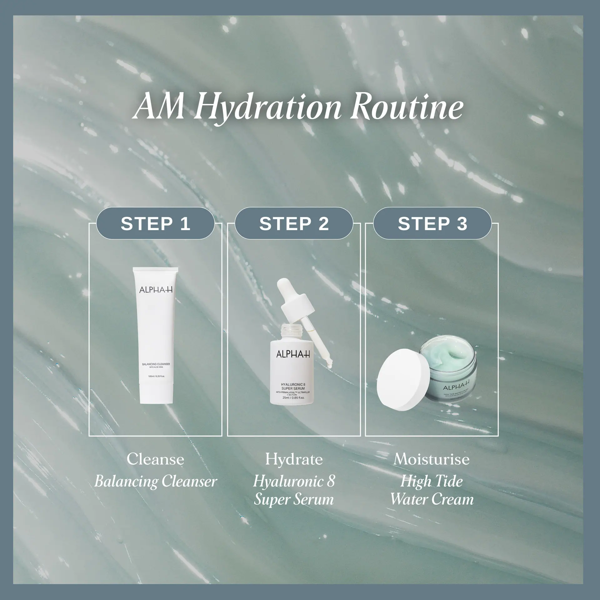 Alpha-H High Tide Water Cream with Australian River Mint 15ml
