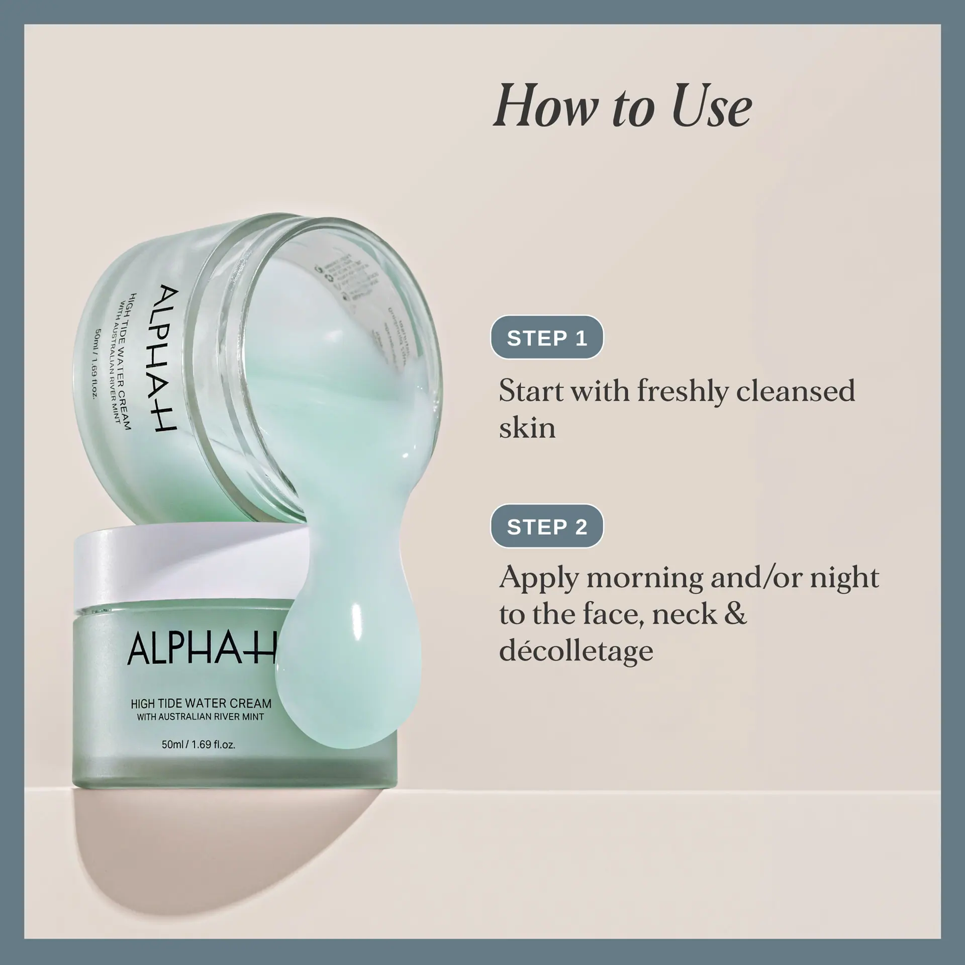 Alpha-H High Tide Water Cream with Australian River Mint 15ml