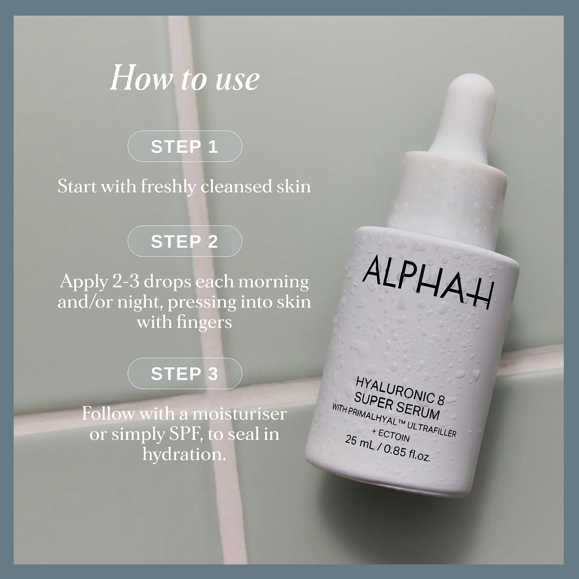 Alpha-H Hyaluronic 8 Super Serum With Primalhyal™ Ultrafiller + Ectoin 25ml