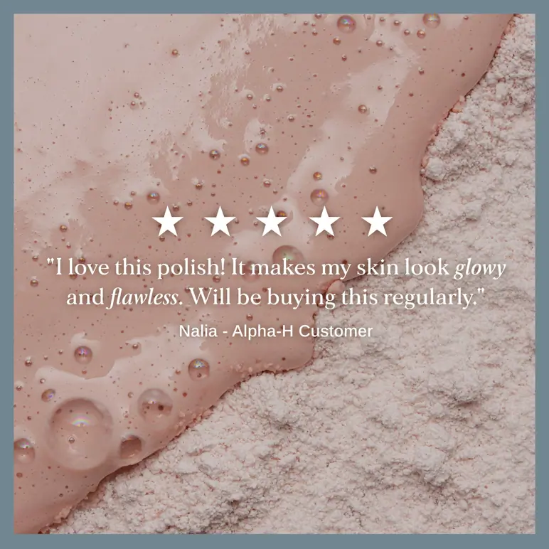 Alpha-H Illuminating Enzyme Polish with Native Rosella Flower 50g