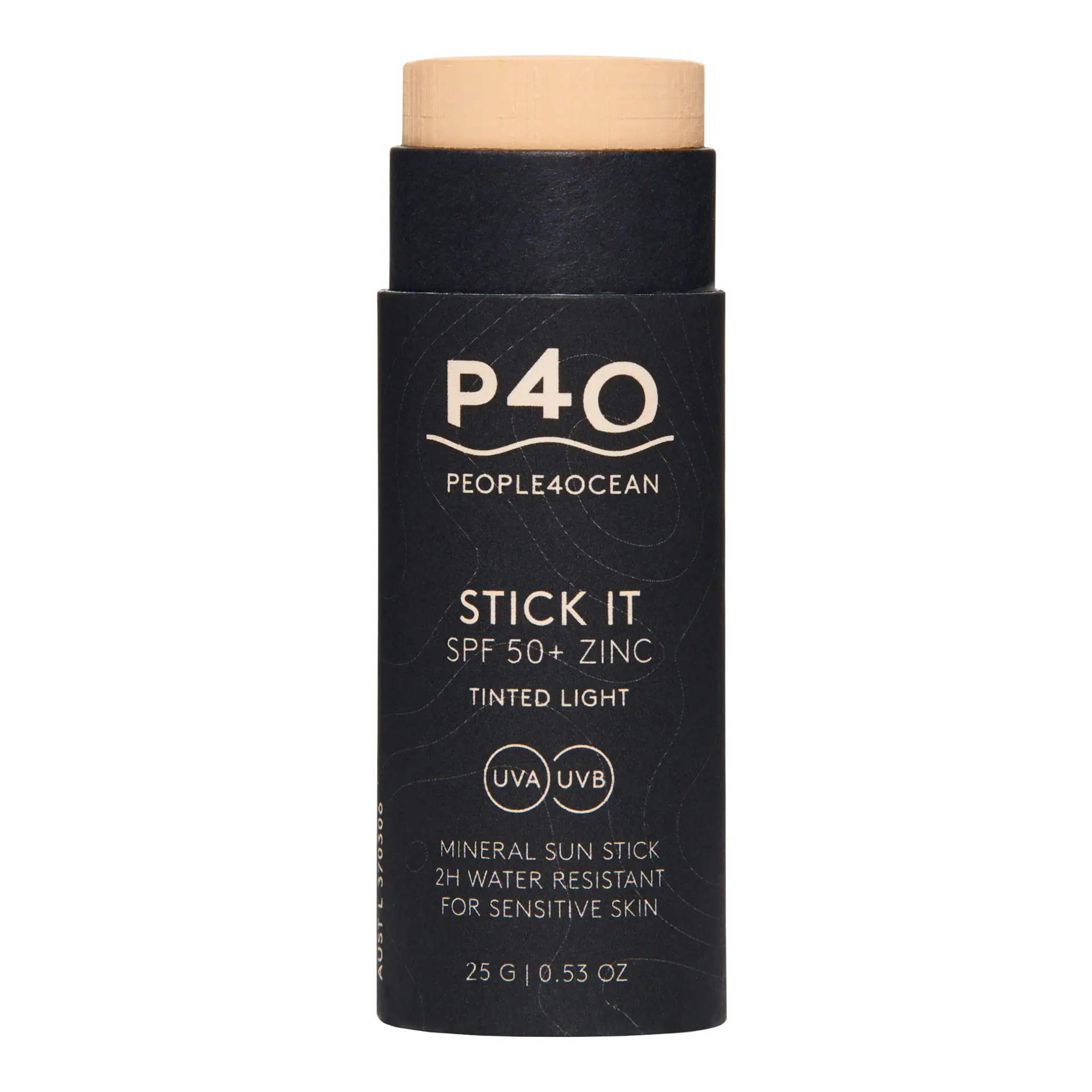 people4ocean SPF 50+ STICK IT TINTED LIGHT Sunscreen Stick 25g