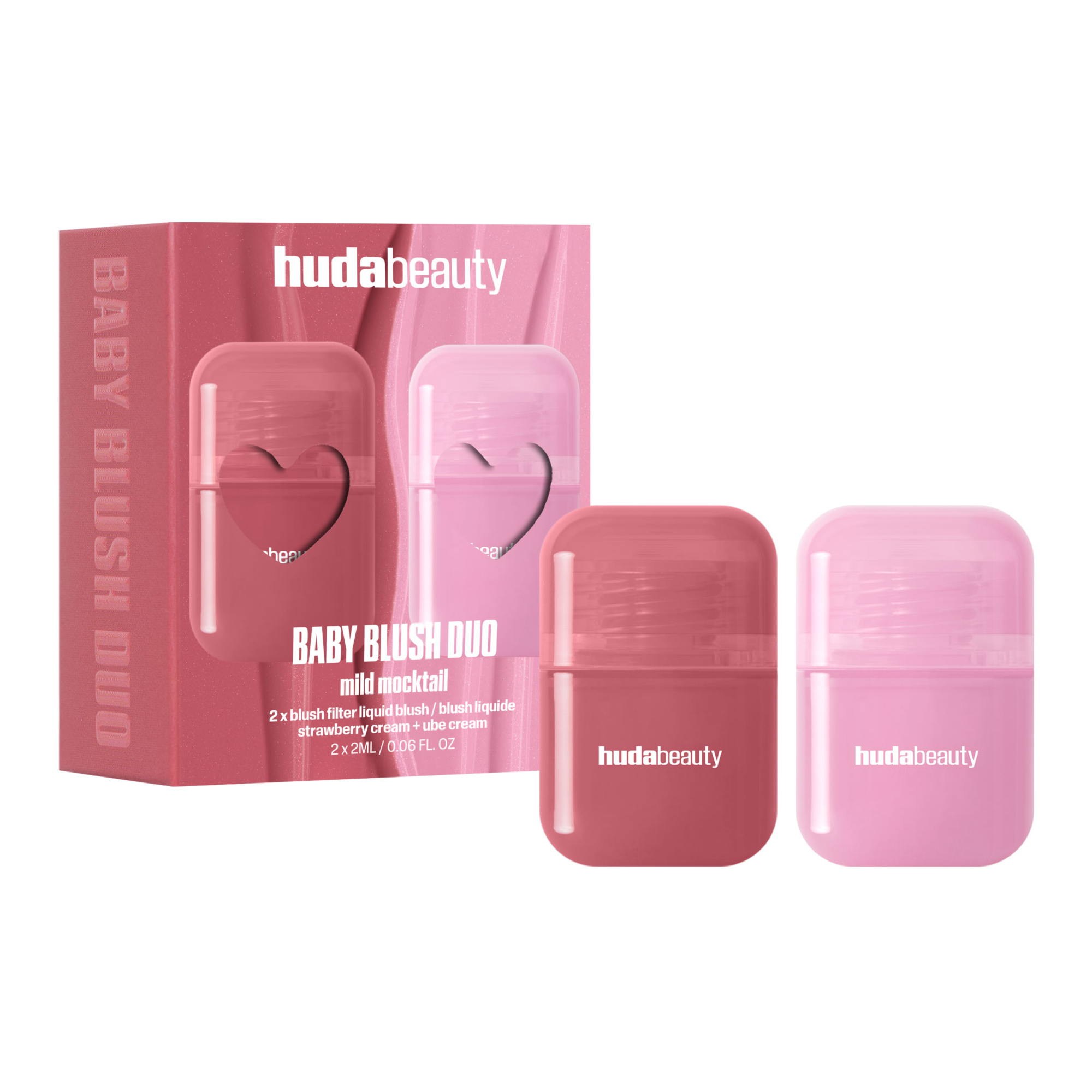 Huda Beauty Baby Blush Mild Mocktail Duo Kit 2026