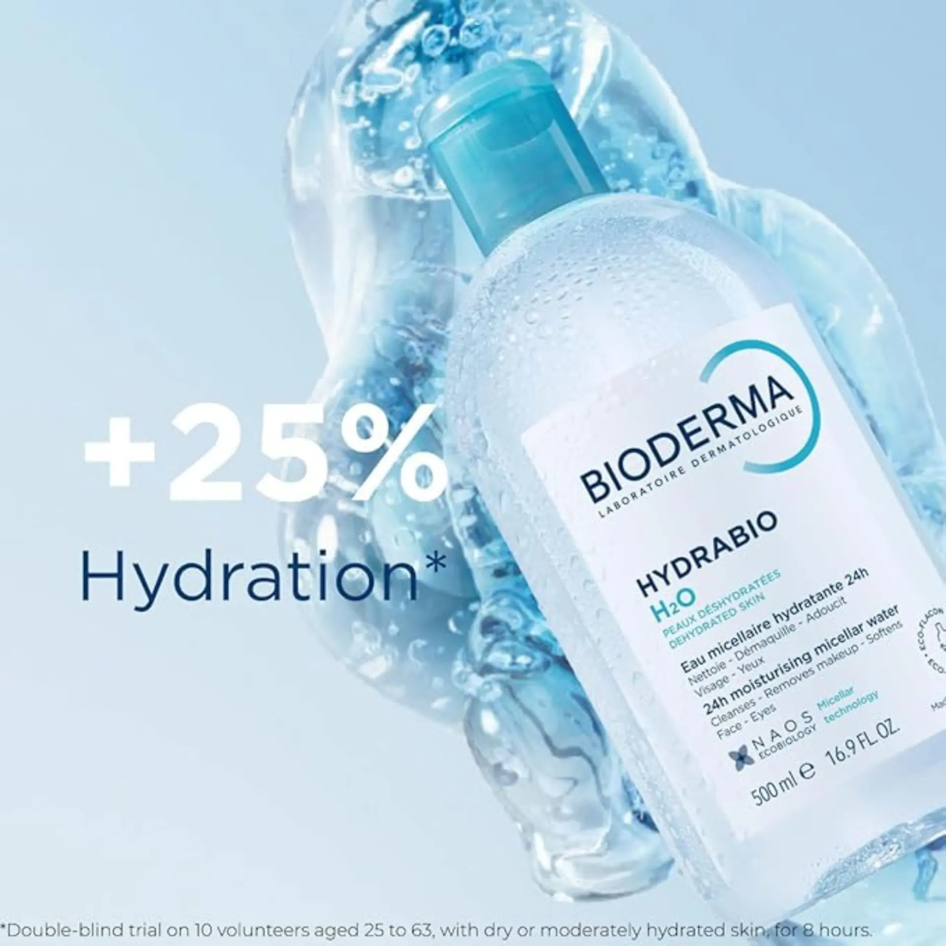 Bioderma Hydrabio H2O Hydrating Micellar Water Cleanser 250ml