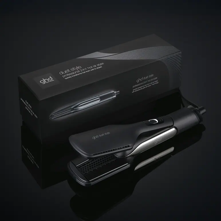 GHD Duet Style 2-In-1 Dryer And Straightener In Black