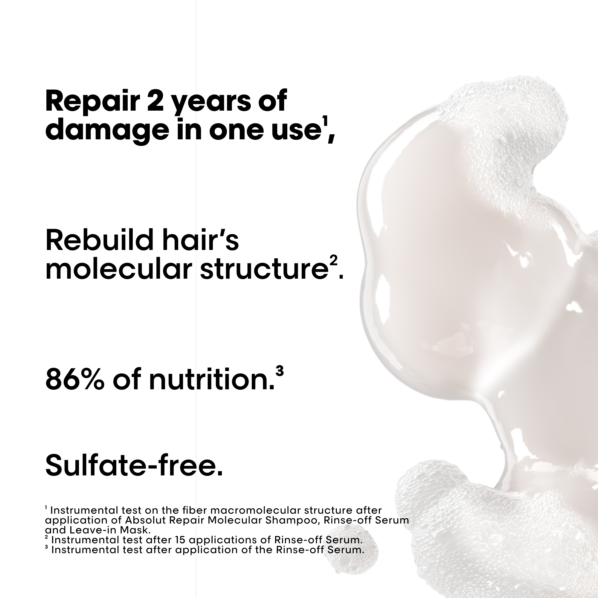 L'OrÃ©al Professionnel Absolut Repair Molecular Shampoo Refill Pouch 500ML