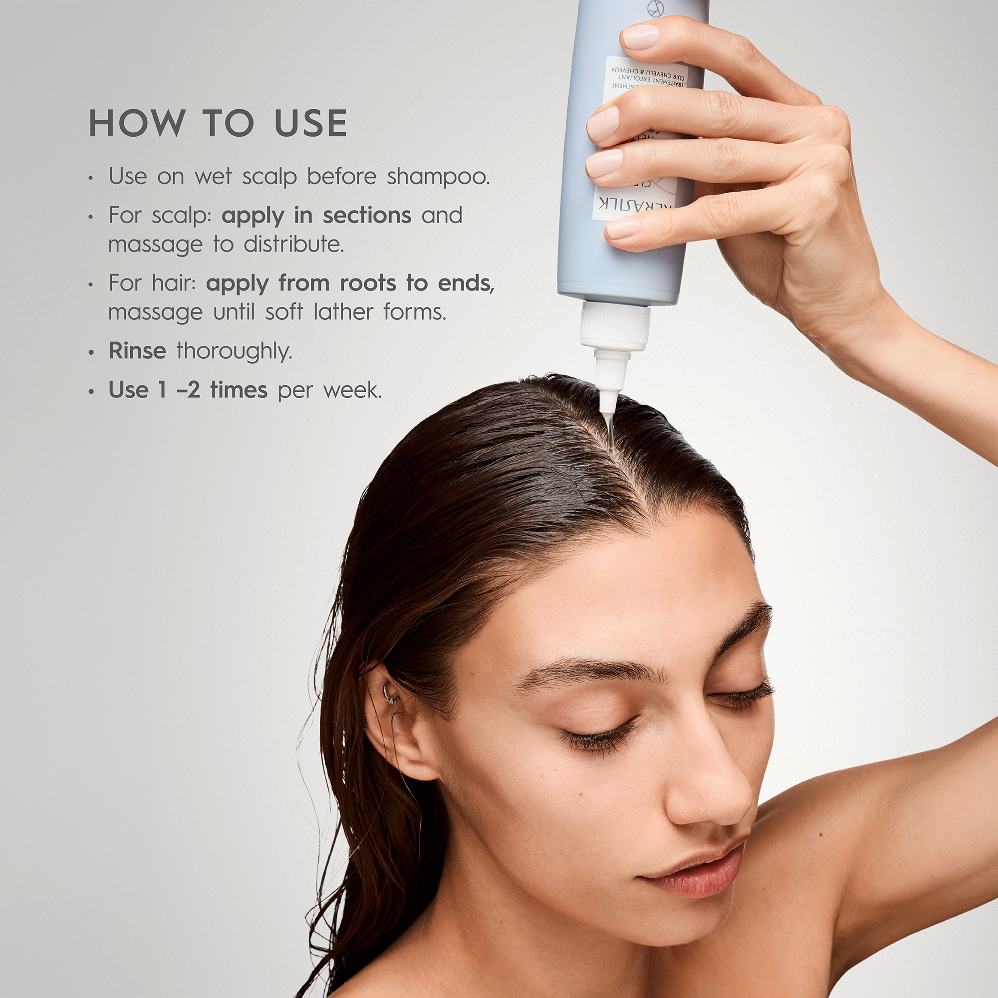 KERASILK Exfoliating Scalp & Hair Treatment 200ml