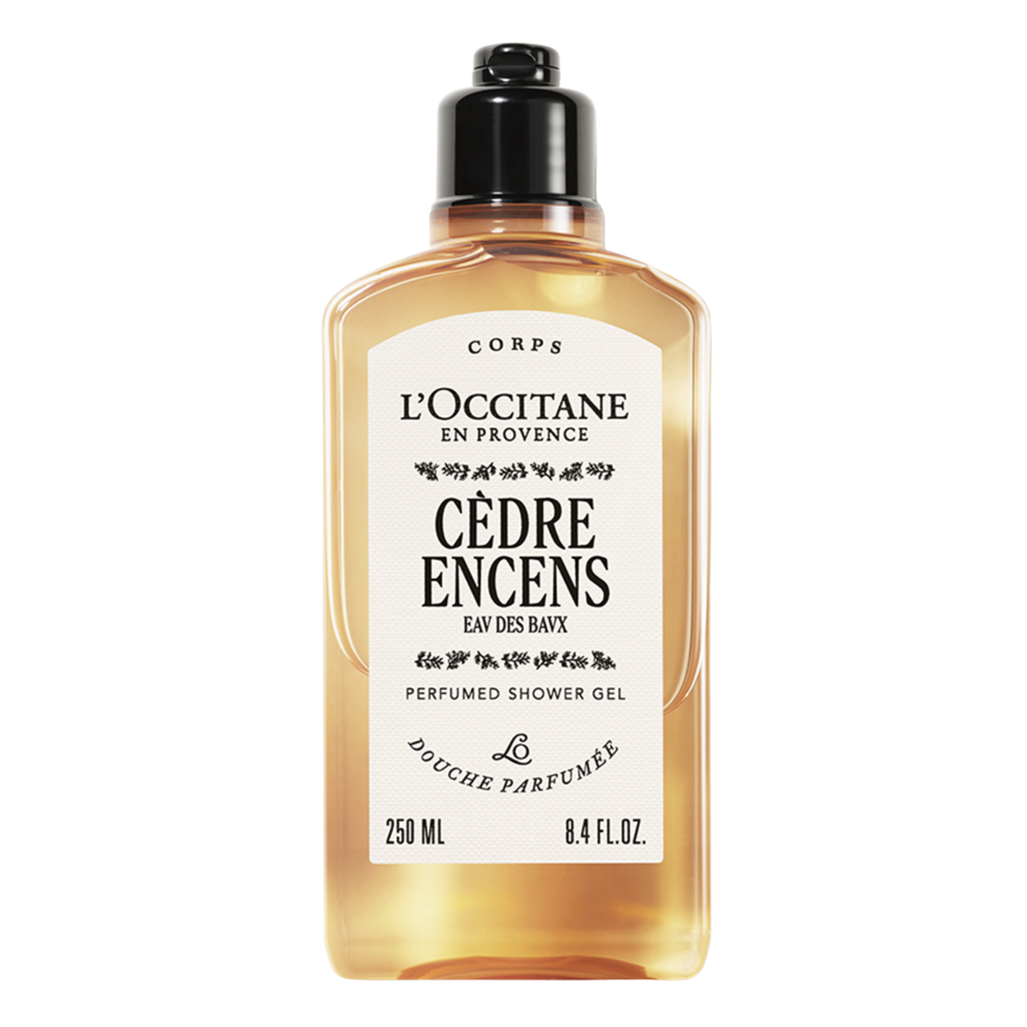 L'Occitane Cedre Encens Perfumed Shower Gel 250ml