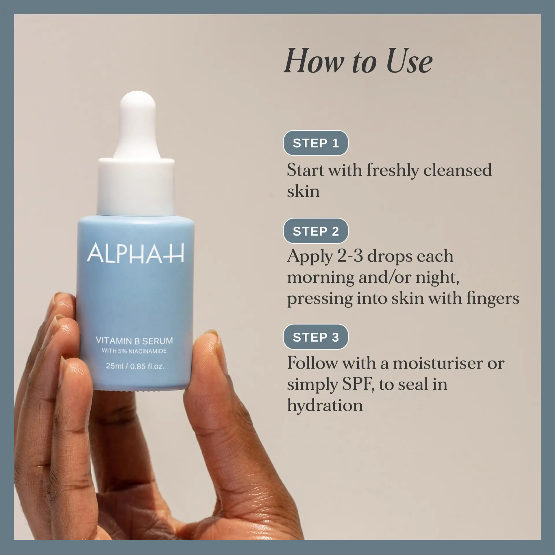 Alpha-H Vitamin B Serum with 0.5% Niacinamide 10ml