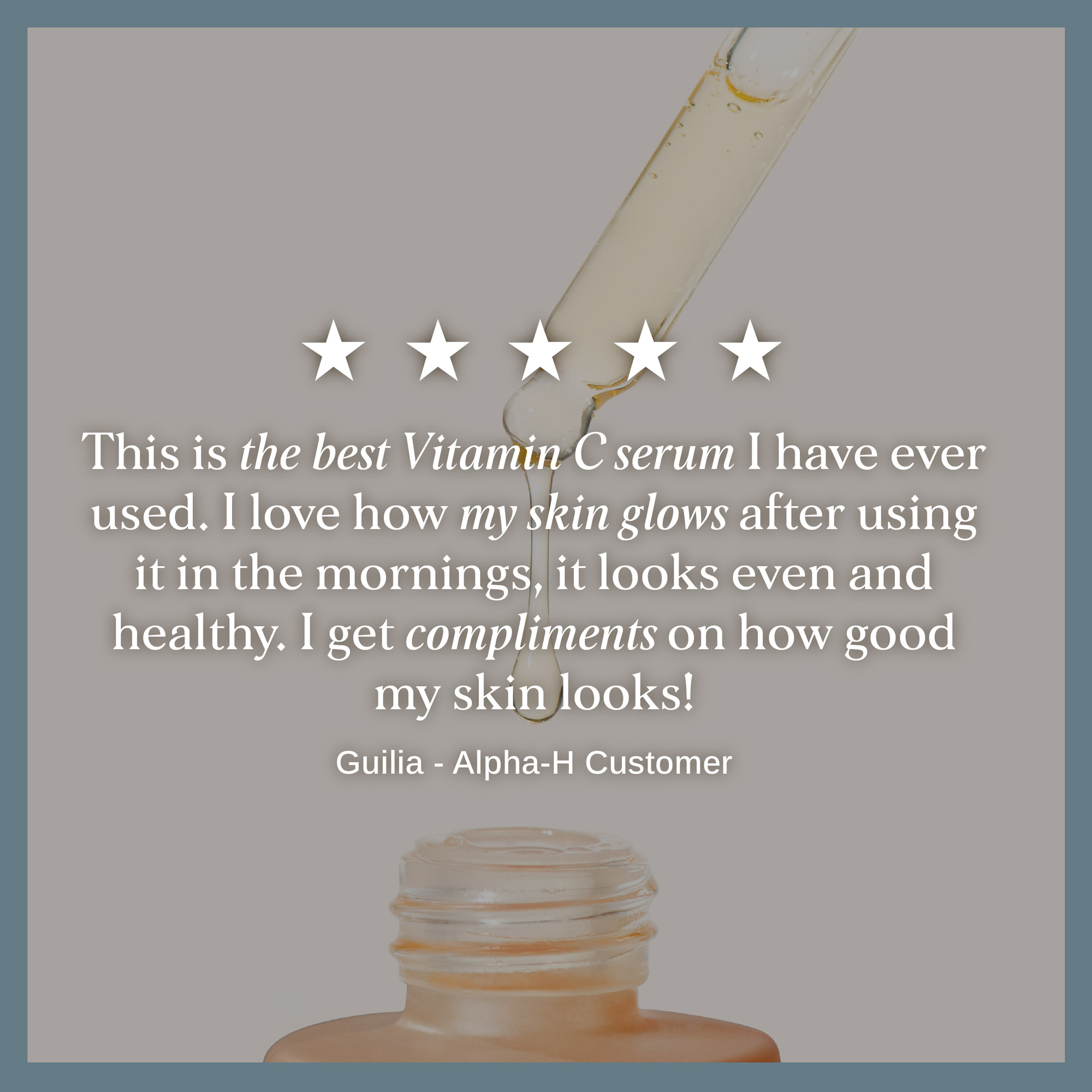 Alpha-H Vitamin C Serum with 10% Ethyl Ascorbic Acid 10ml