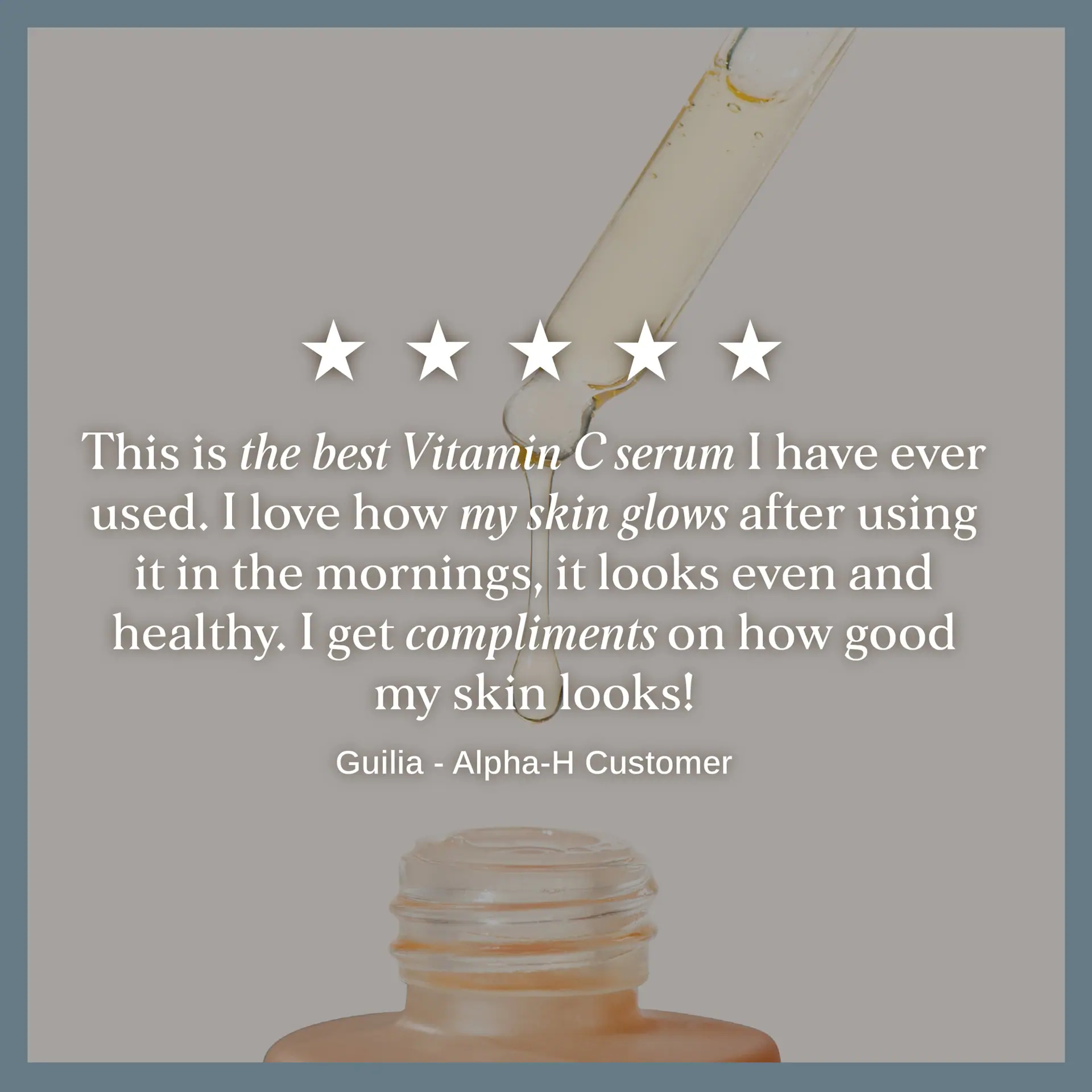 Alpha-H Vitamin C Serum with 10% Ethyl Ascorbic Acid 10ml