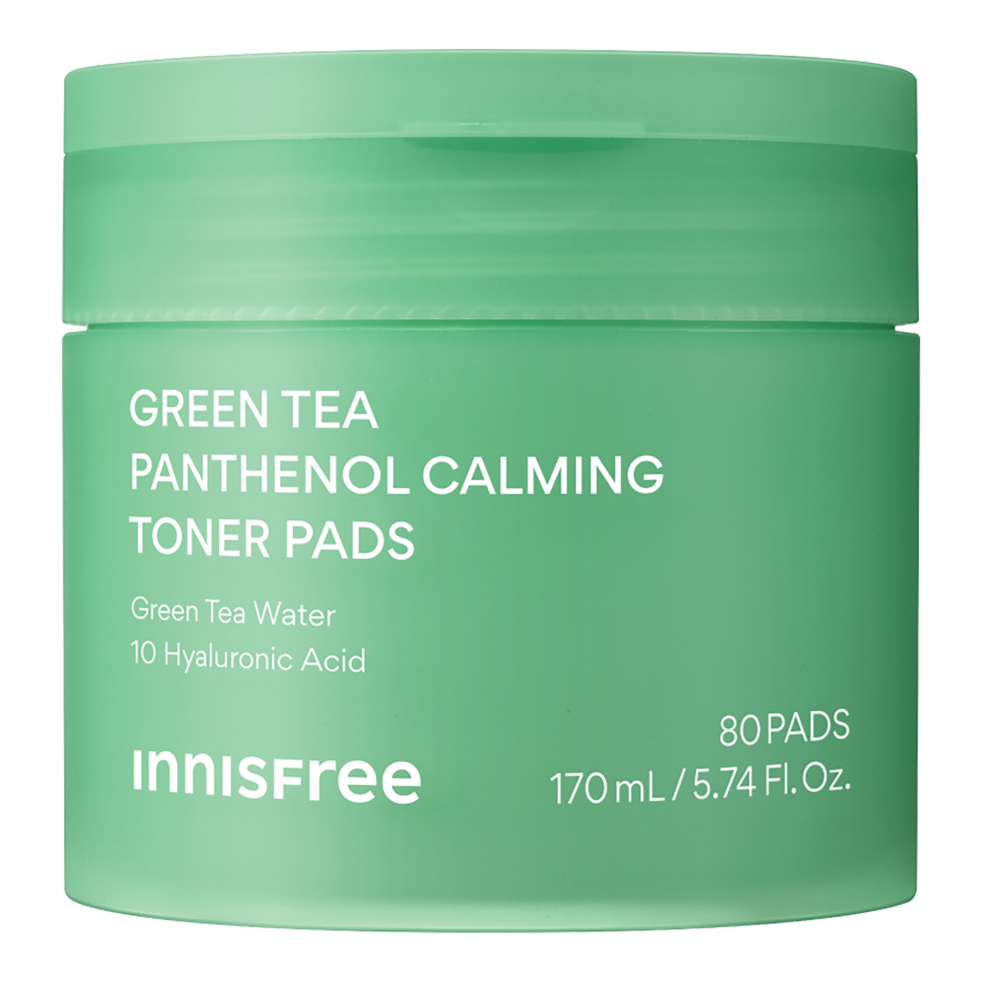 INNISFREE Green Tea Panthenol Calming Toner Pads 80pk
