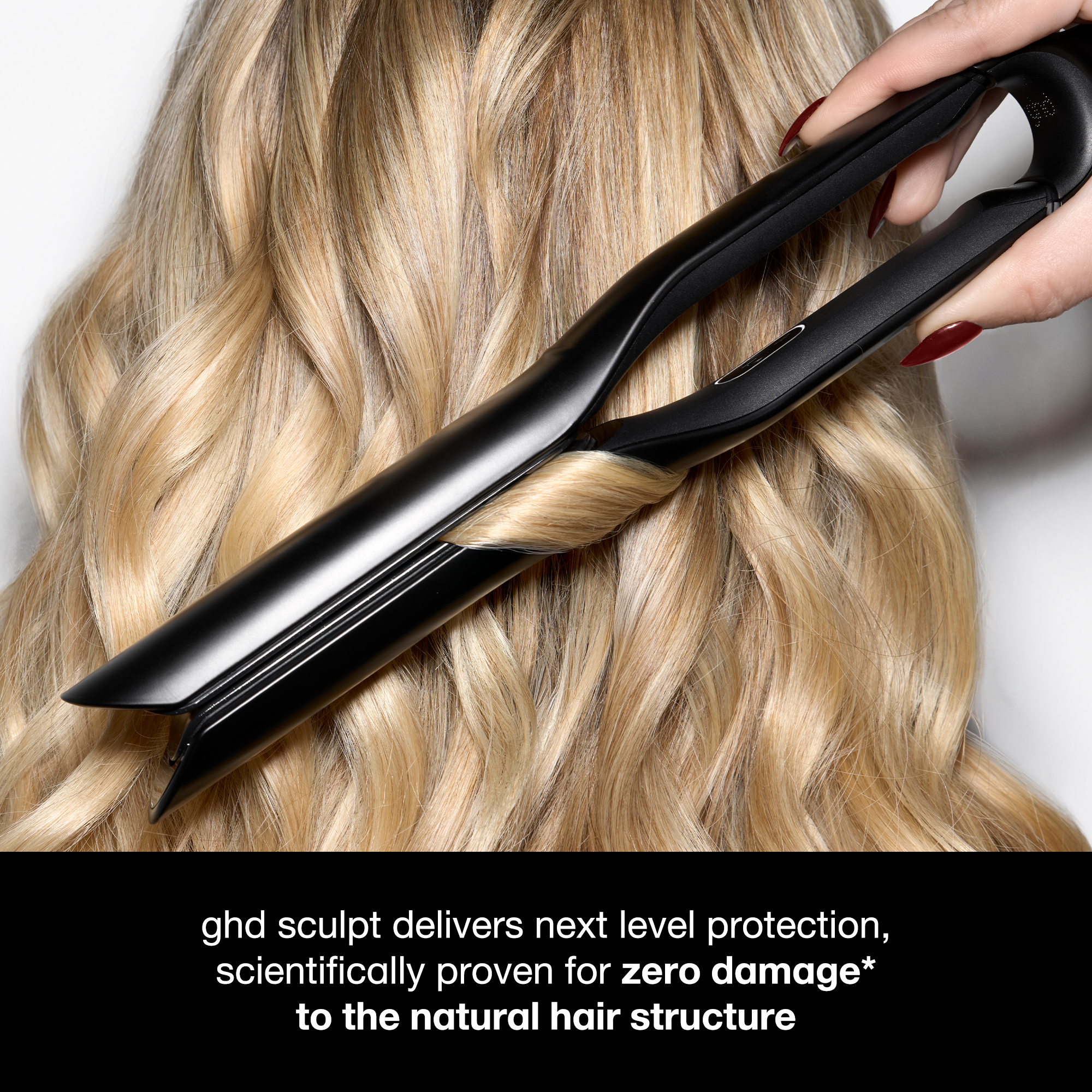 GHD Sculpt Interactive Hair Straightener in Black