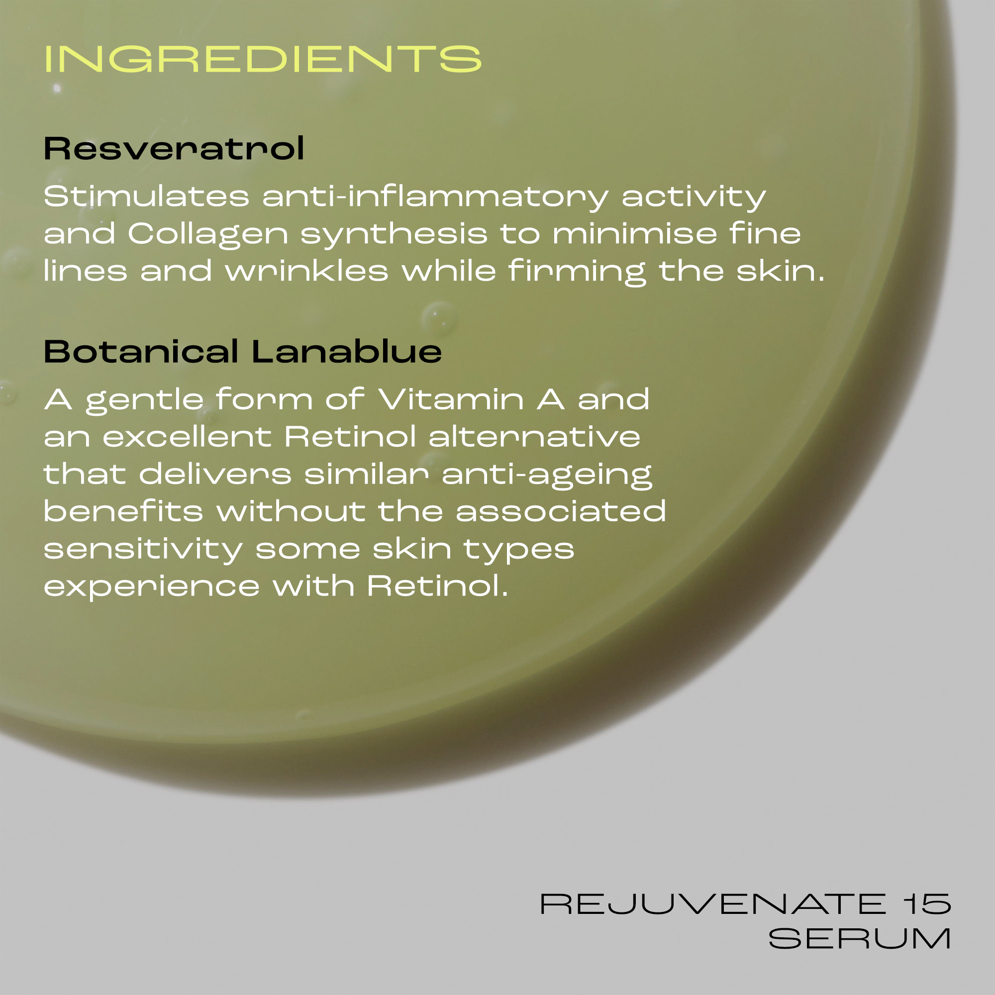 Skinstitut Rejuvenate 15 Serum