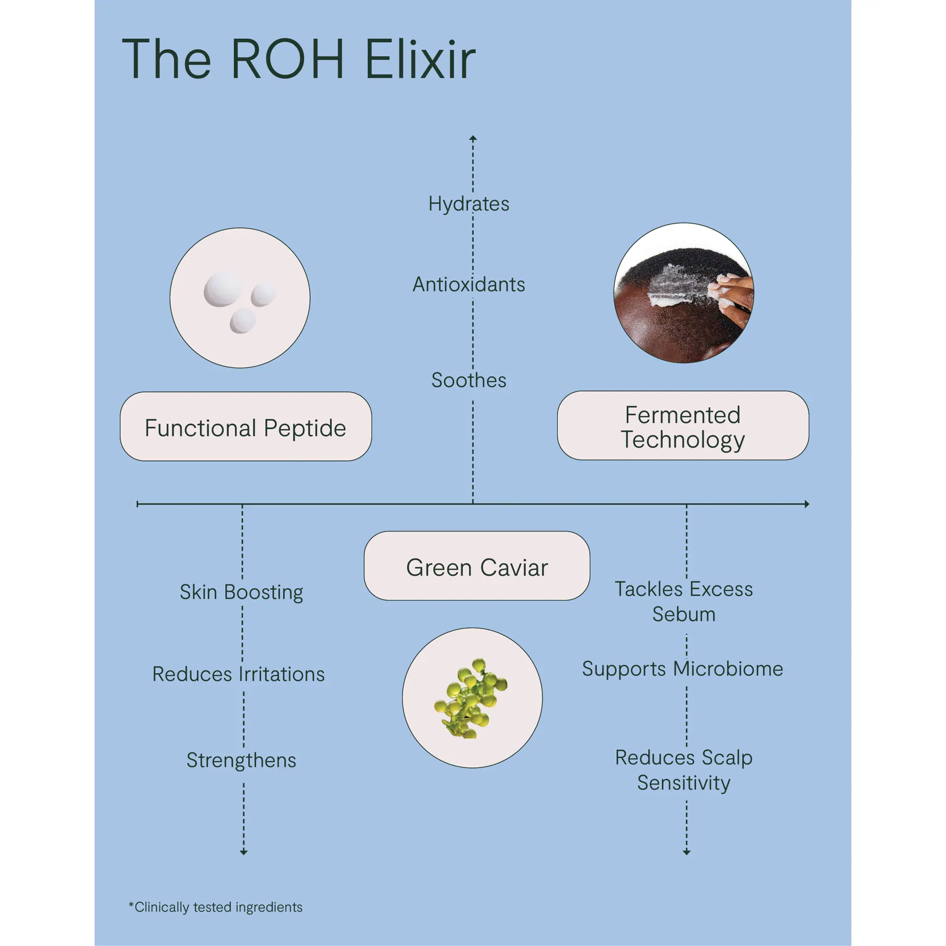 ROH Pre-Wash Scalp Exfoliating Treatment 90ml