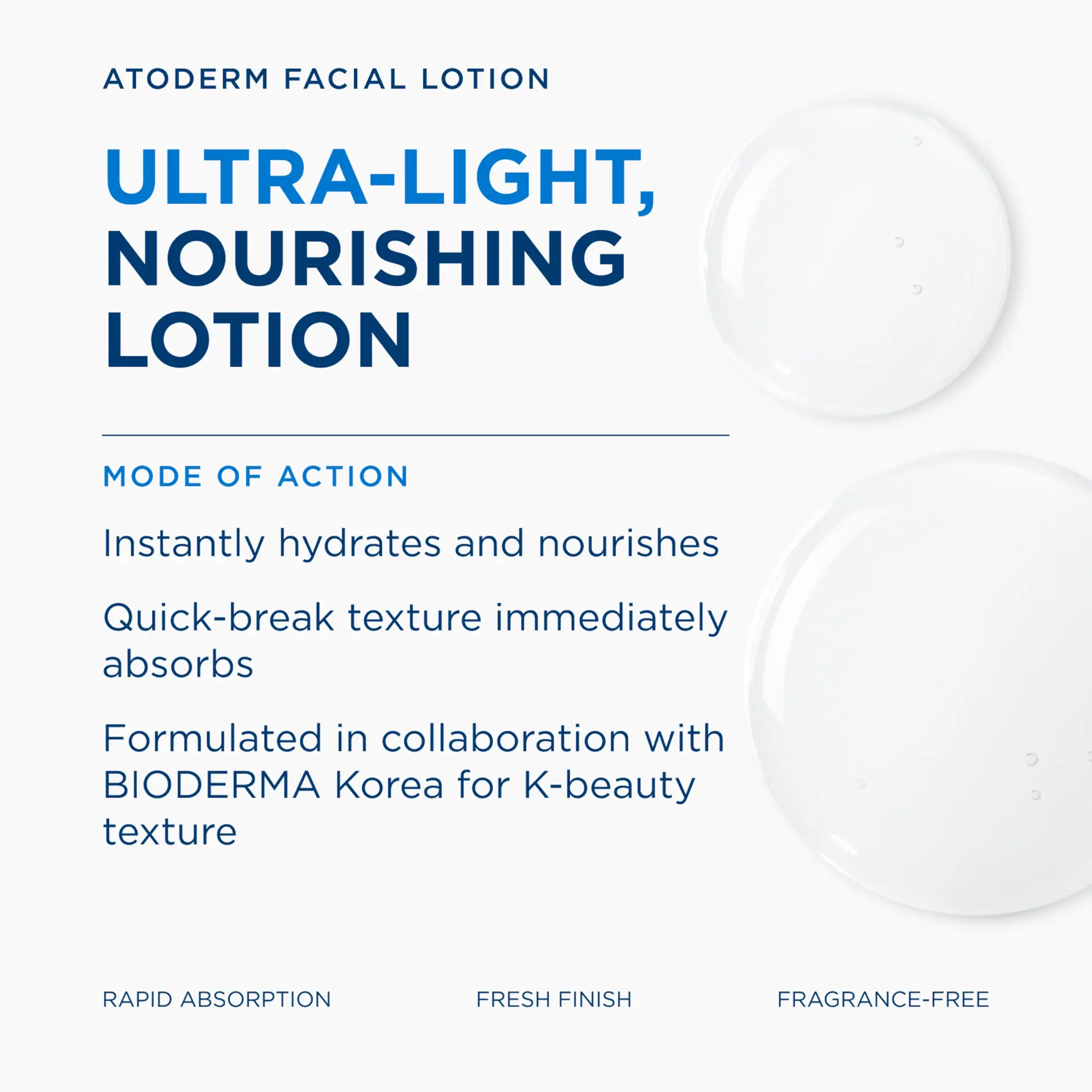BIODERMA Atoderm Facial Lotion Ultra-Nourishing Light Cream 150ml