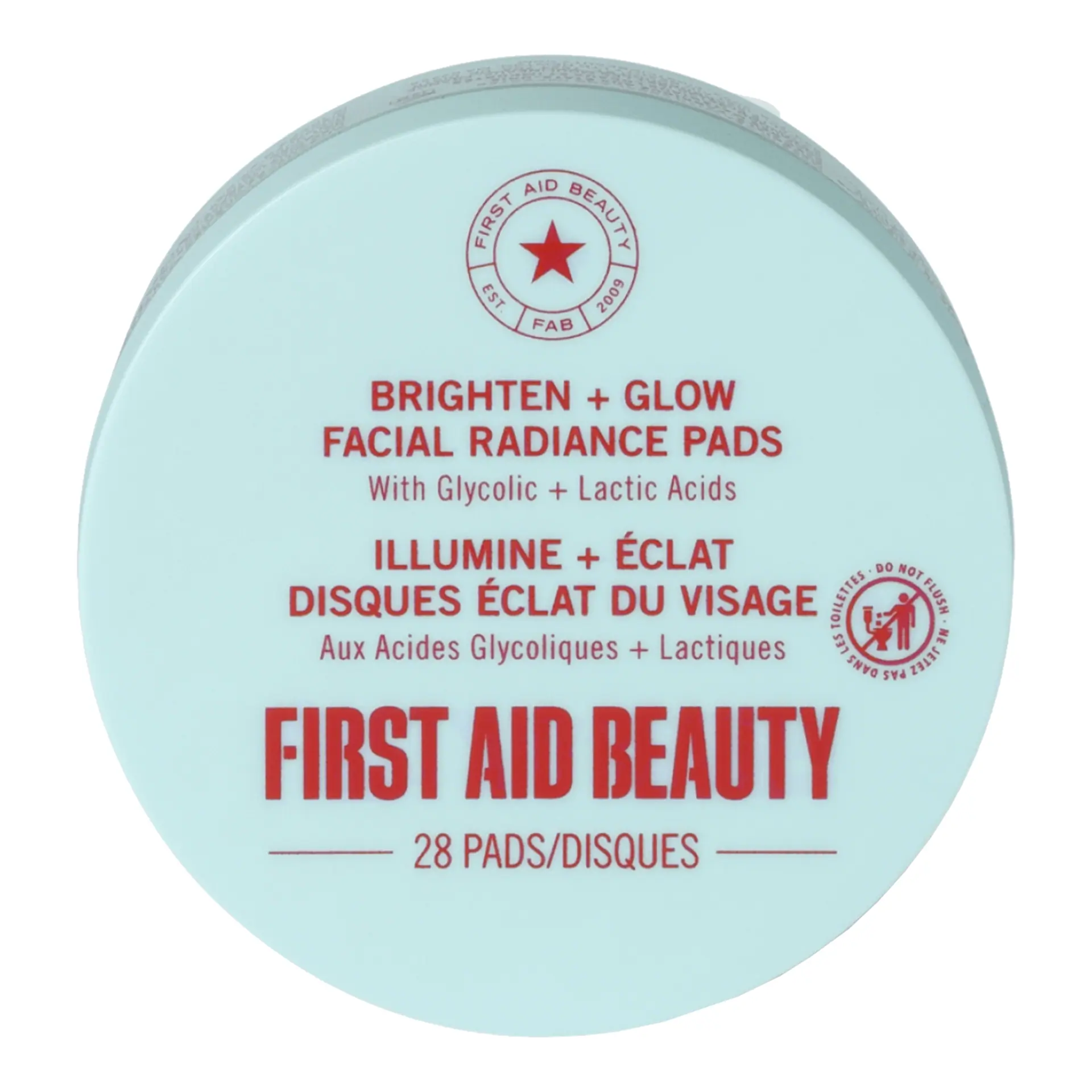 First Aid Beauty Brighten + Glow Facial Radiance Pads 28pc