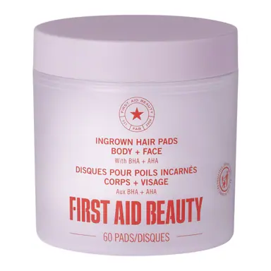 First Aid Beauty Ingrown Hair Pads Body + Face 60pc