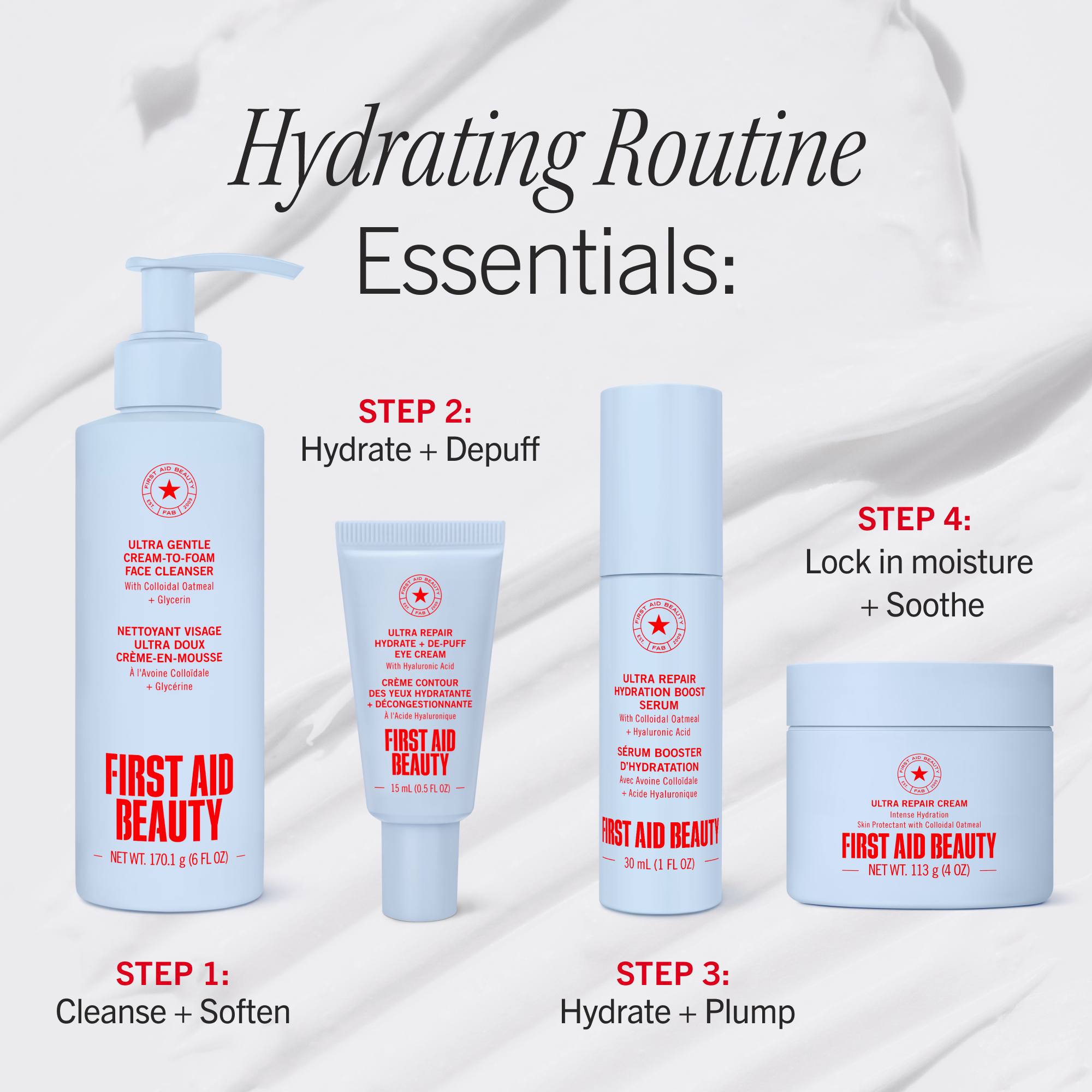 First Aid Beauty Ultra Repair Hydrate + De-puff Eye Cream 15ml