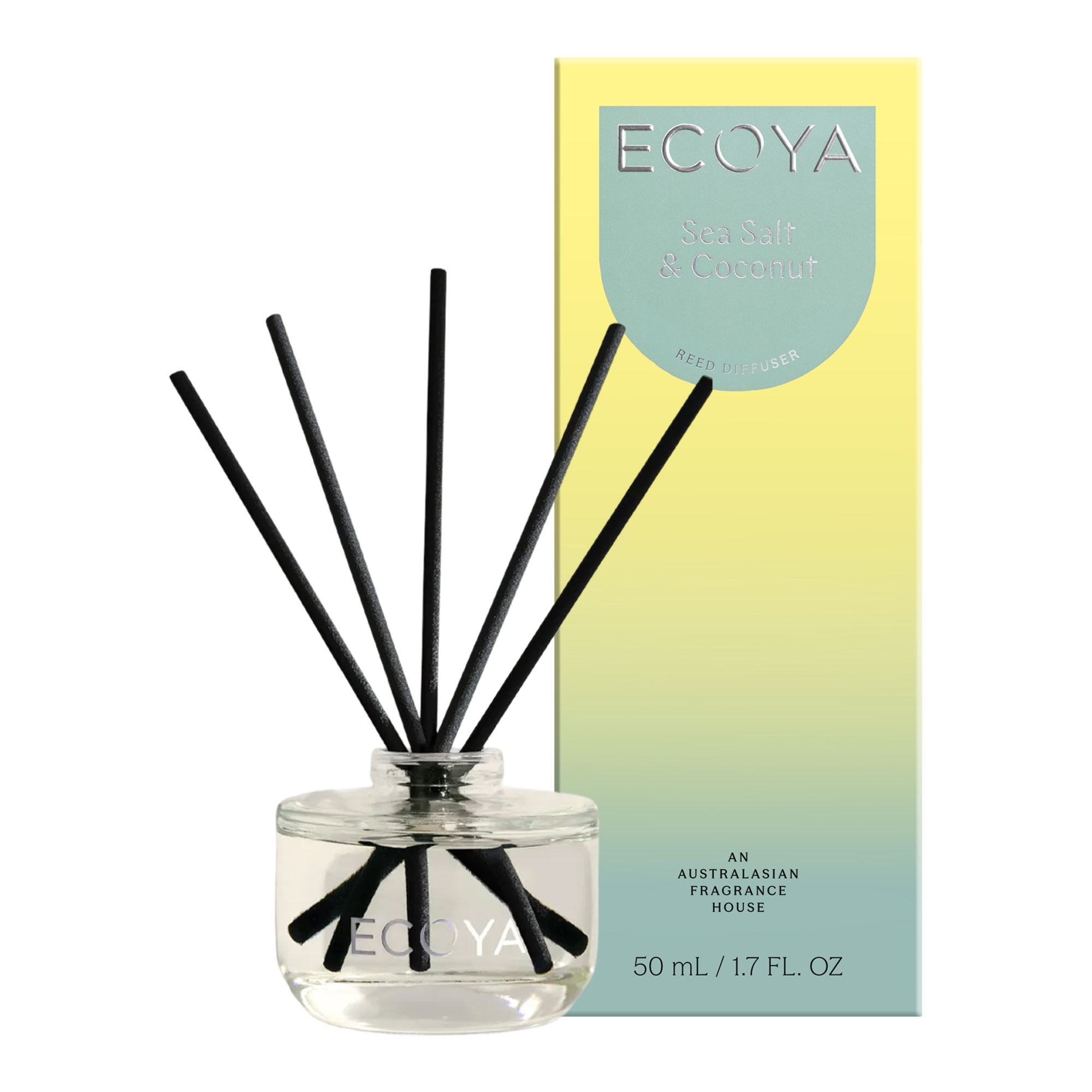 ECOYA Sea Salt & Coconut Mini Reed Diffuser 50ml