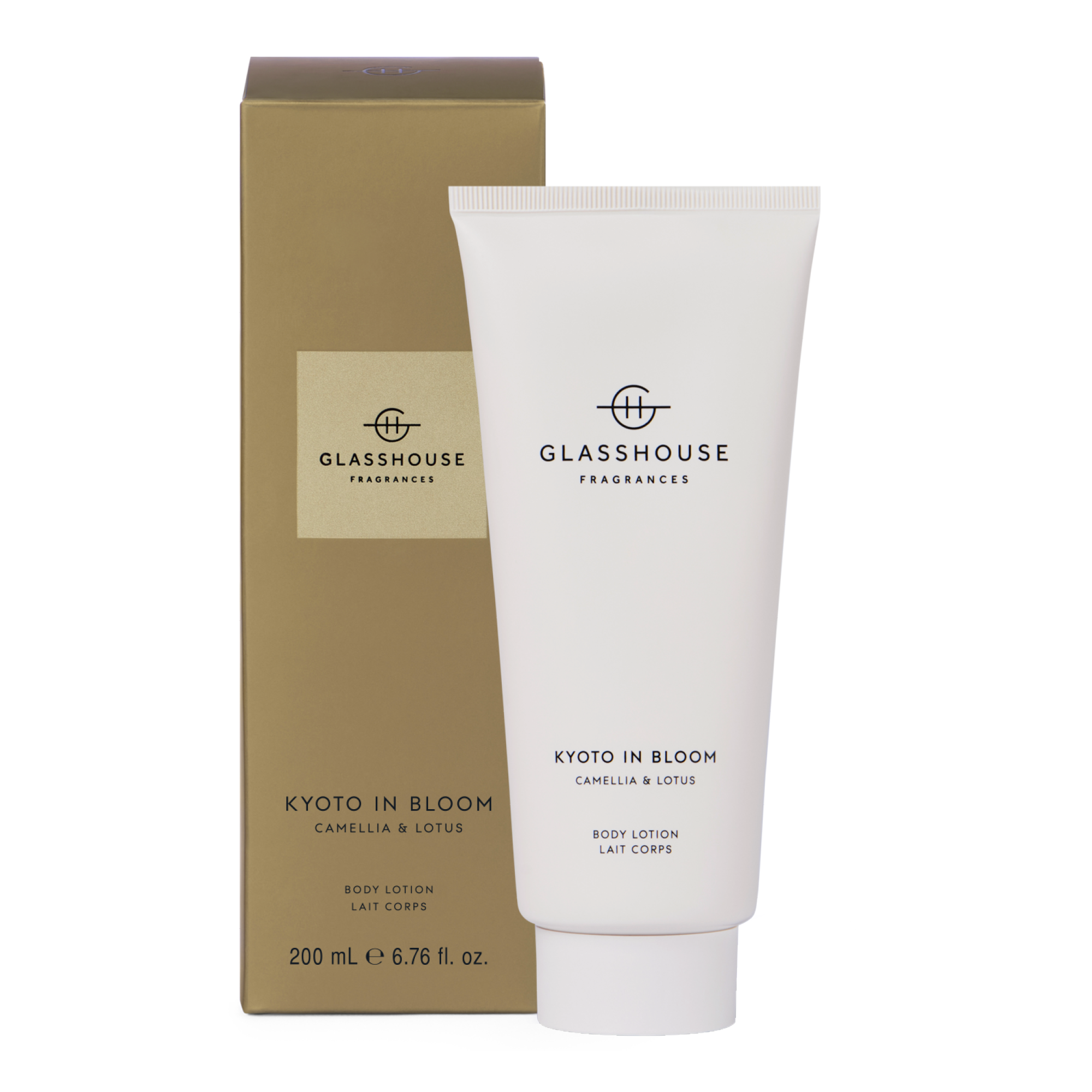 Glasshouse Fragrances 200ml Body Lotion - KYOTO IN BLOOM