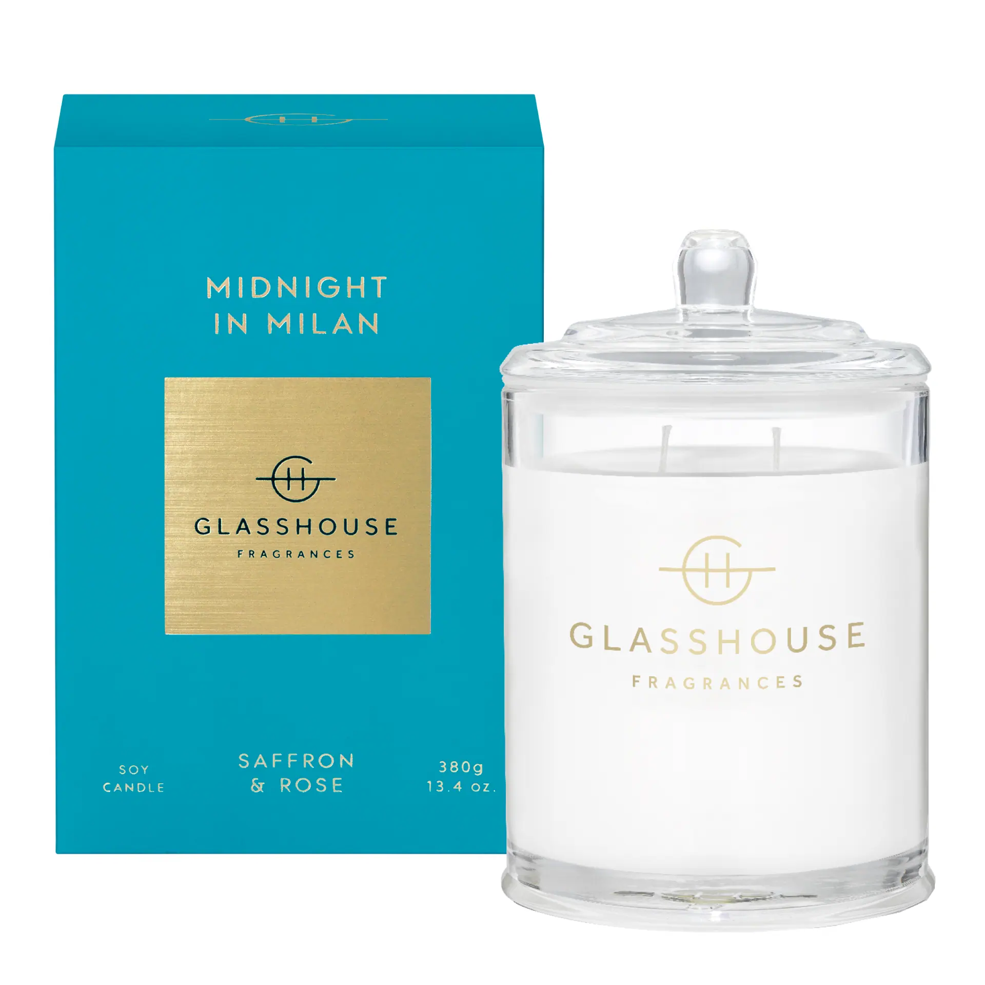 Glasshouse Fragrances MIDNIGHT IN MILAN 380g Soy Candle