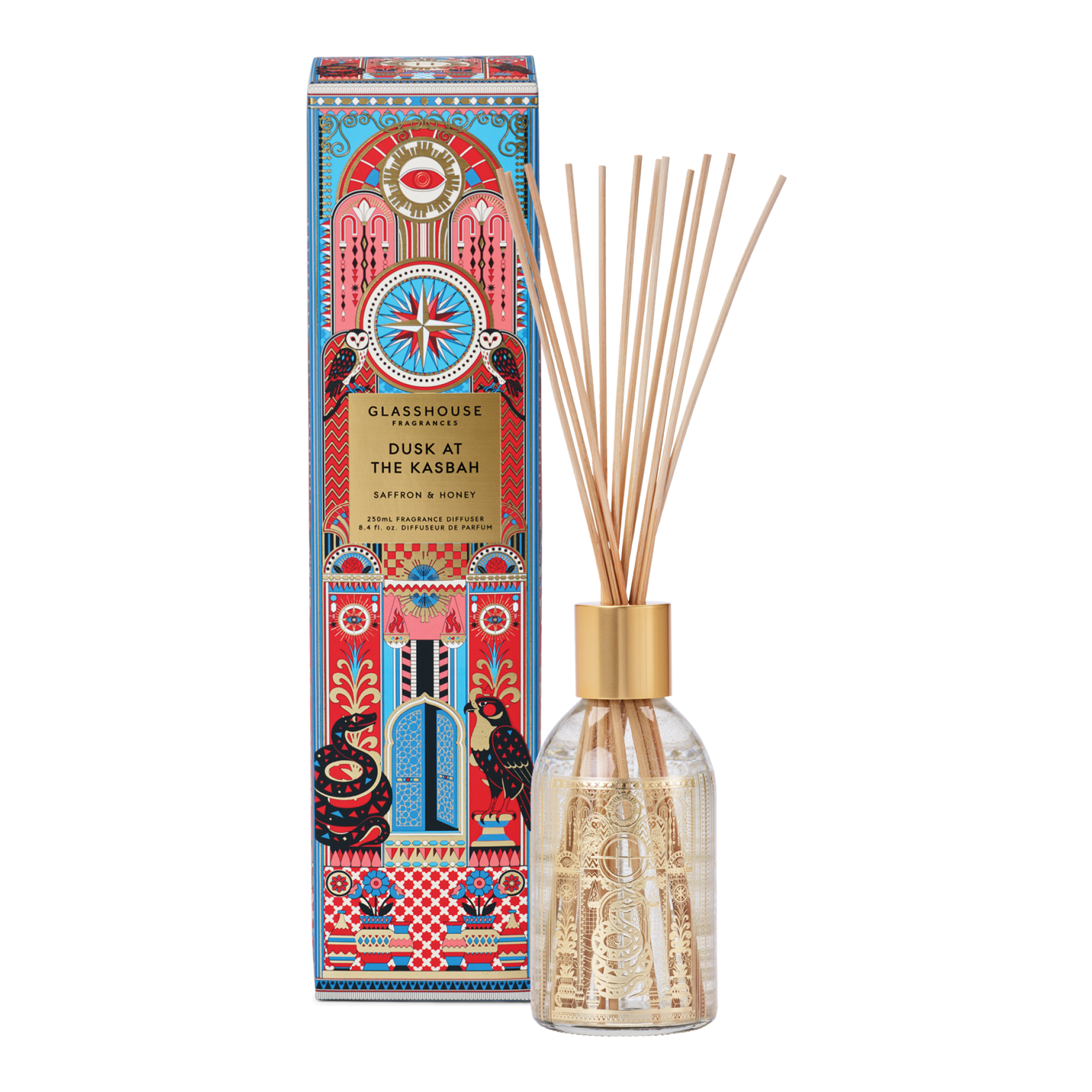 Glasshouse Fragrances 250ml Diffuser - Dusk at the Kasbah - 26