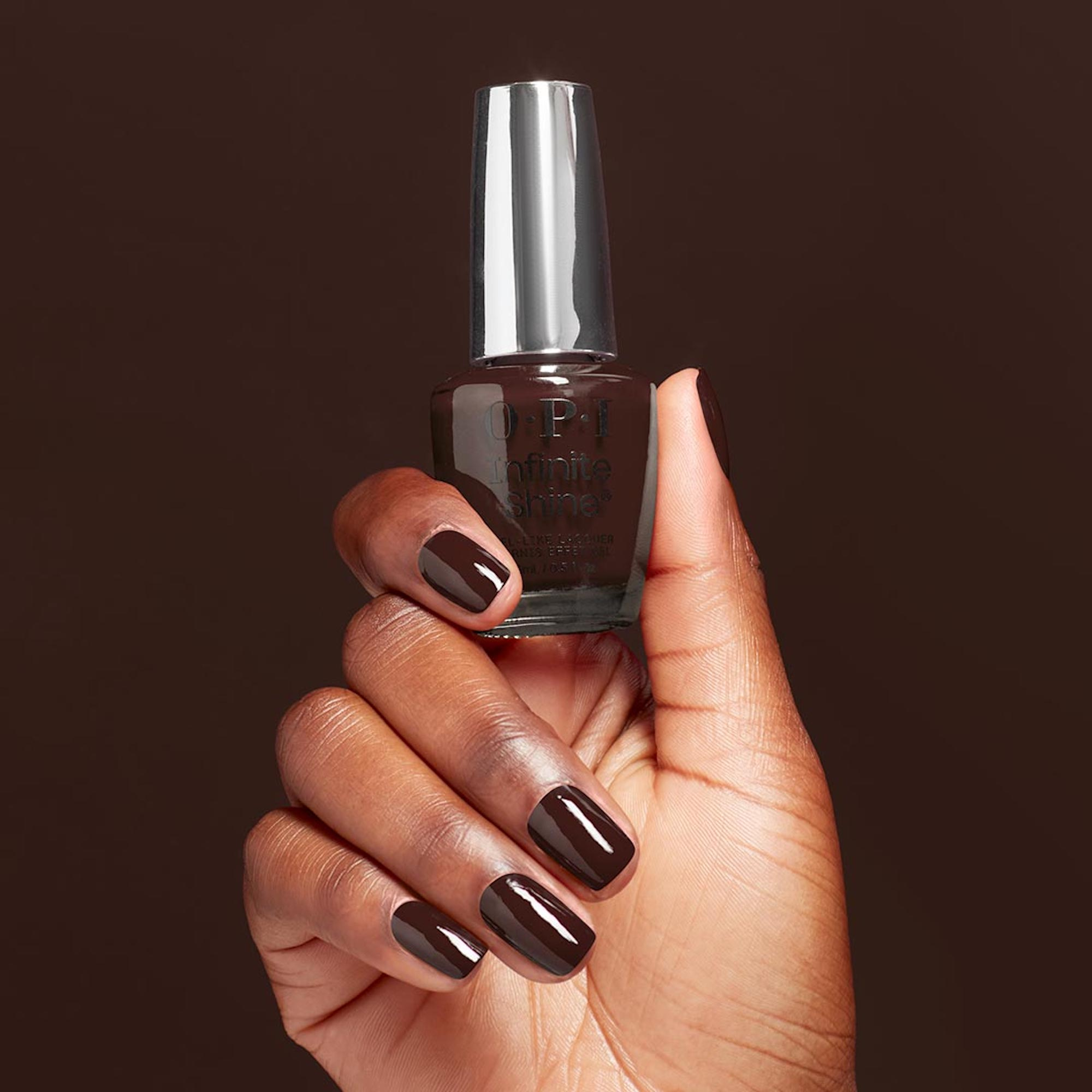 OPI Infinite Shine Not Afraid of the Dark