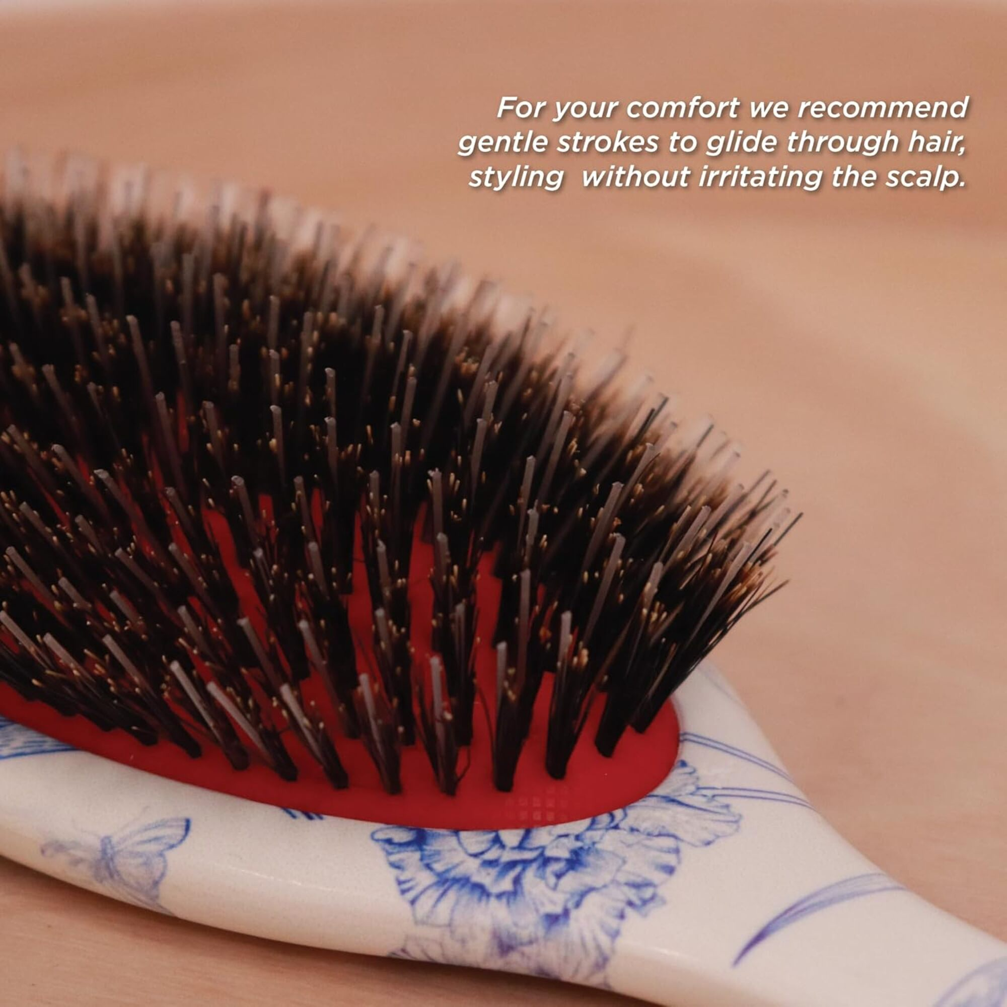 Denman D81M Blue Belle Style & Shine Brush