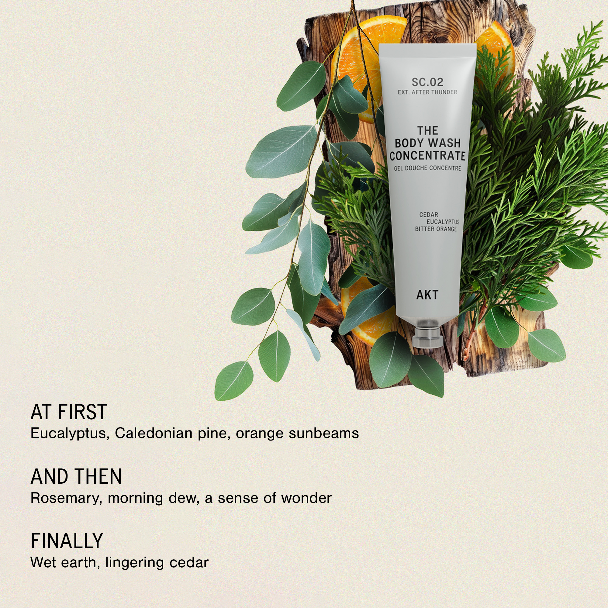 AKT London The Body Wash Concentrate - After Thunder Sc.02