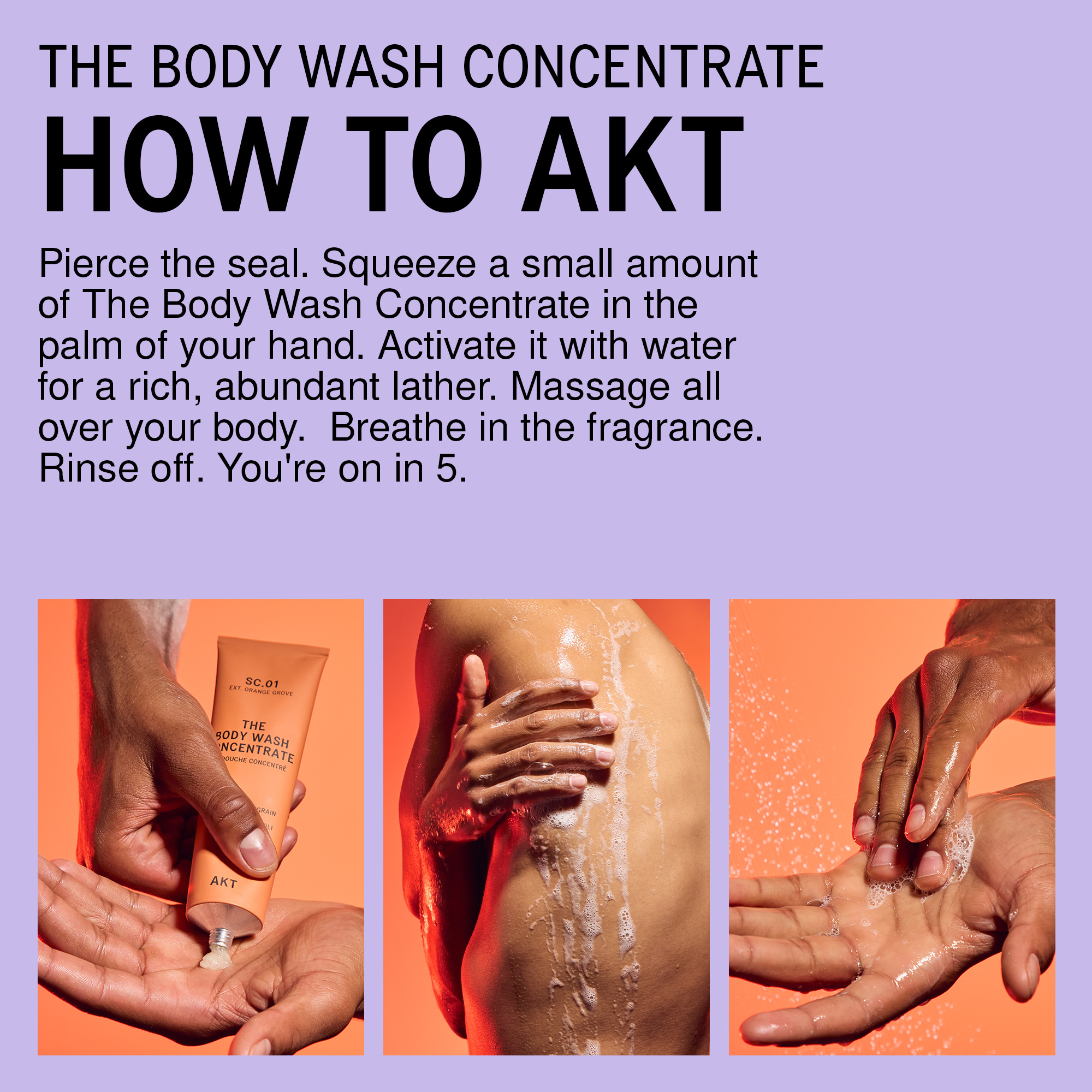 AKT London The Body Wash Concentrate - Columbia Road Sc.05