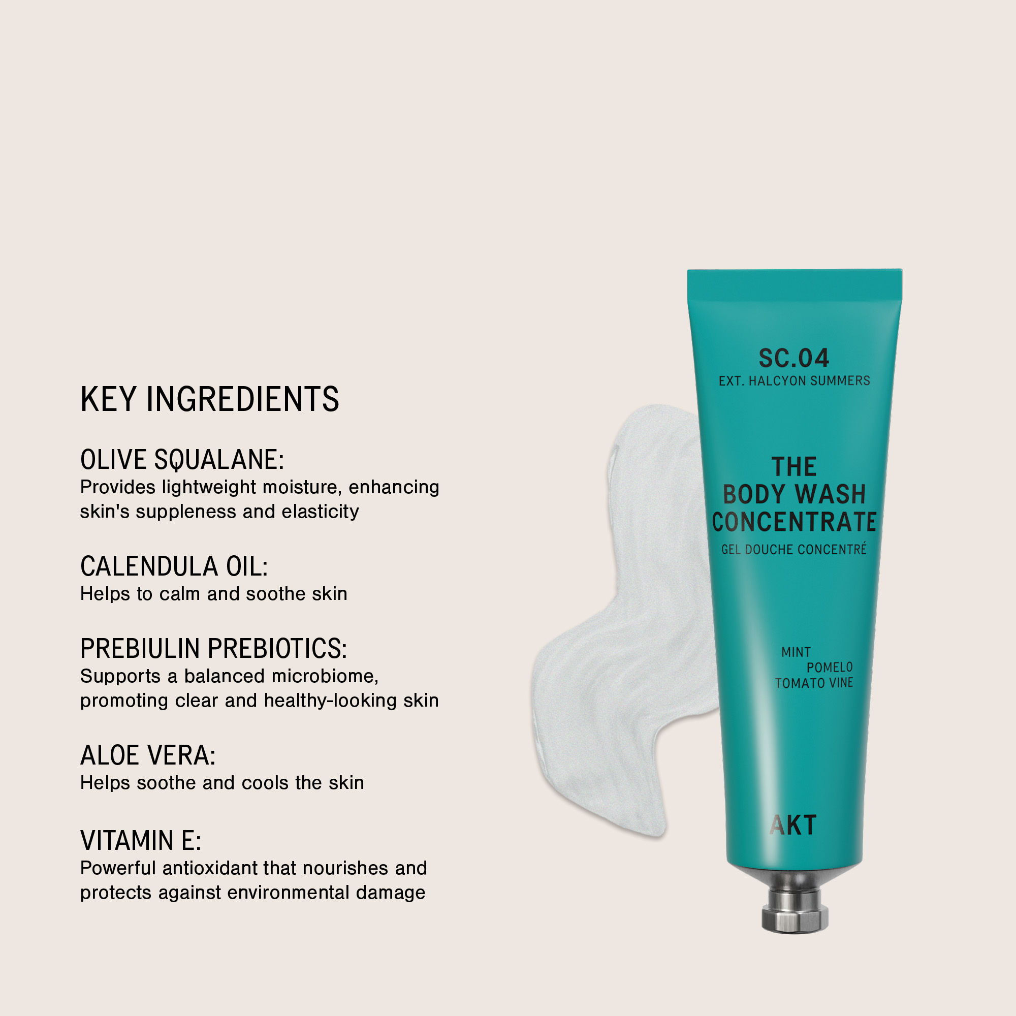 AKT London The Body Wash Concentrate - Halcyon Summers Sc.04