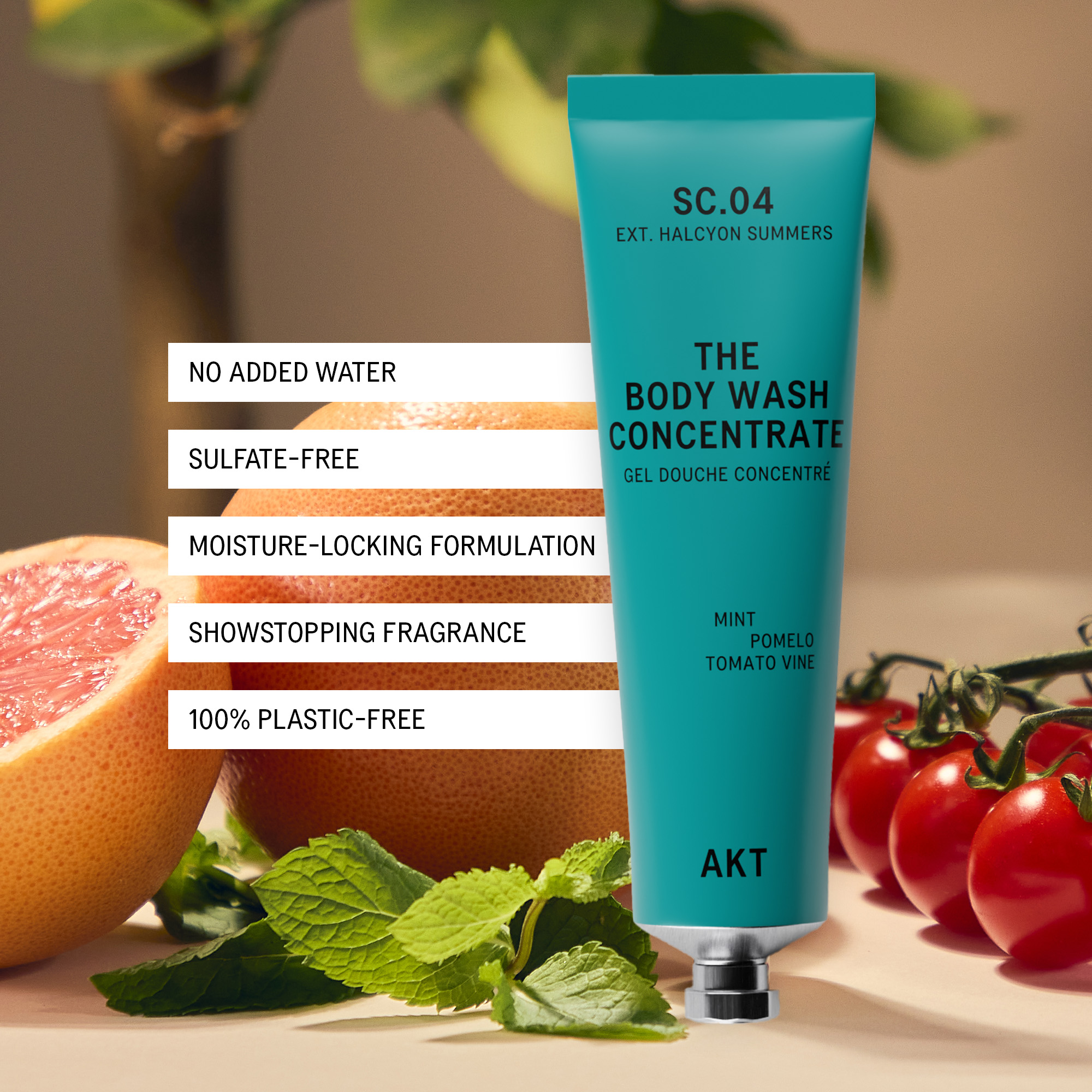 AKT London The Body Wash Concentrate - Halcyon Summers Sc.04