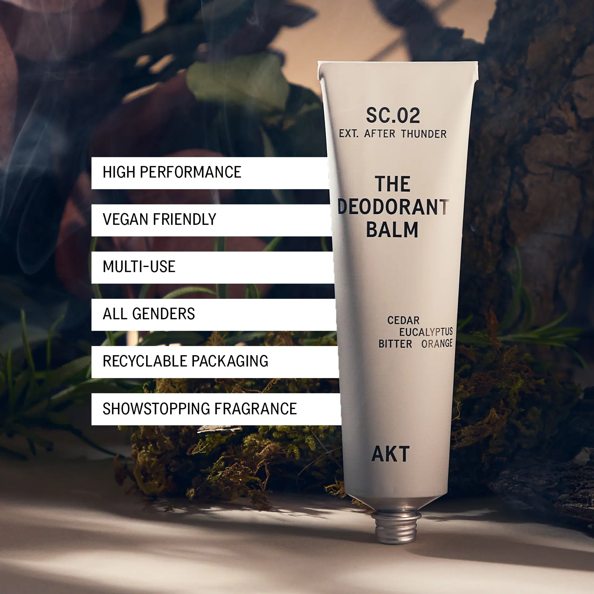 AKT London The Deodorant Balm - After Thunder Sc.02