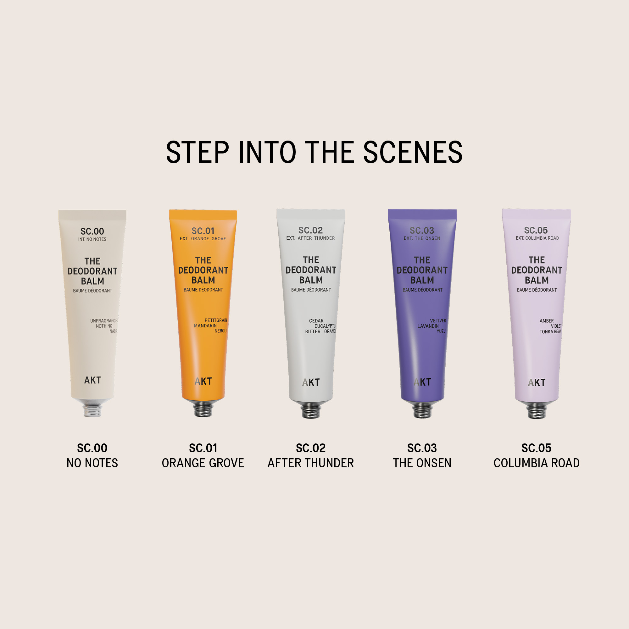 AKT London The Deodorant Balm - Halcyon Summers Sc.04