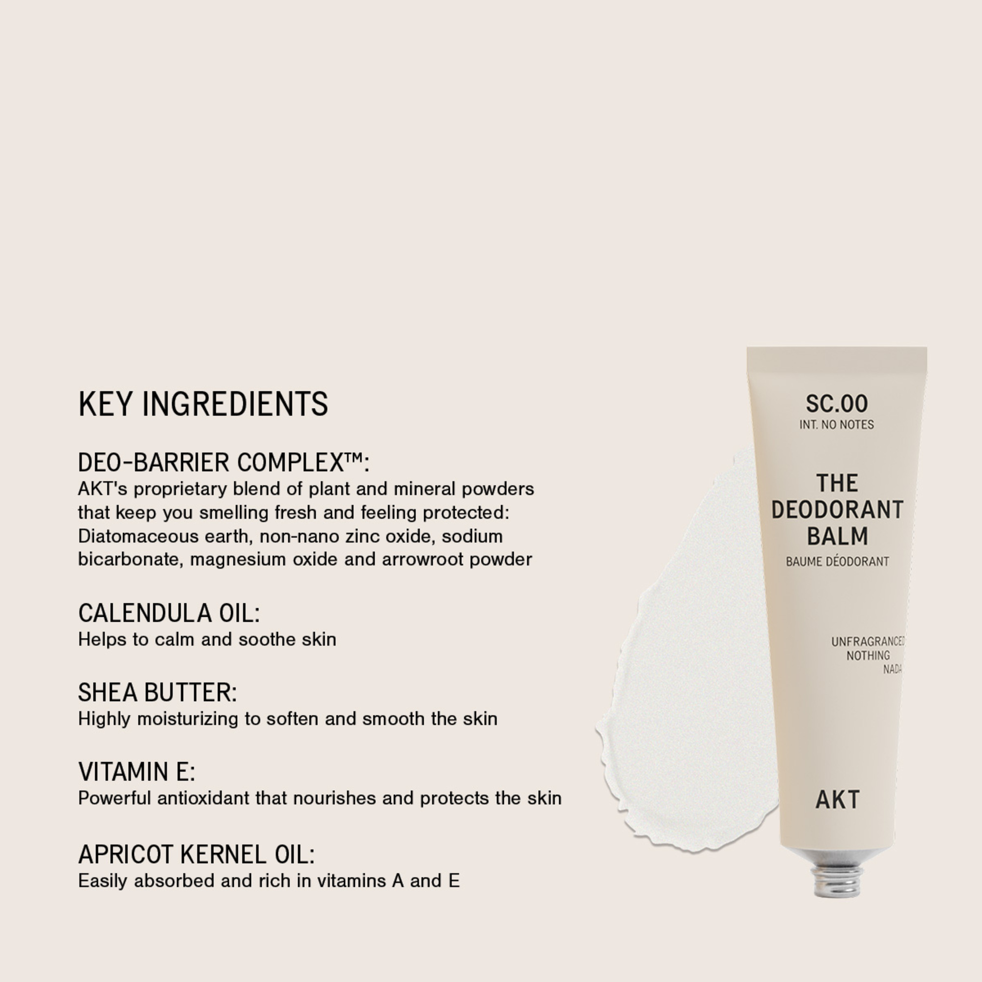 AKT London The Deodorant Balm