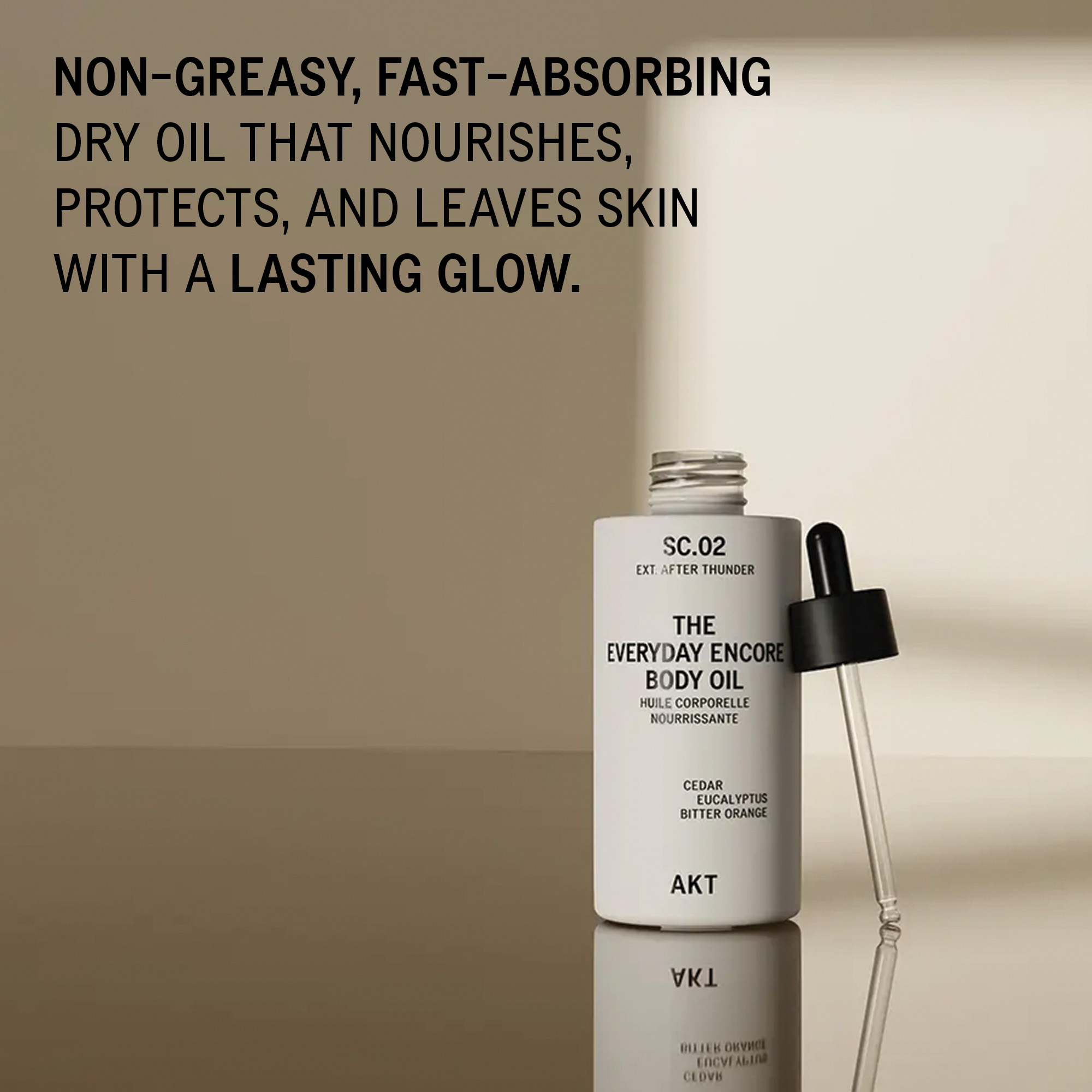AKT London The Everyday Encore Body Oil - After Thunder Sc.02