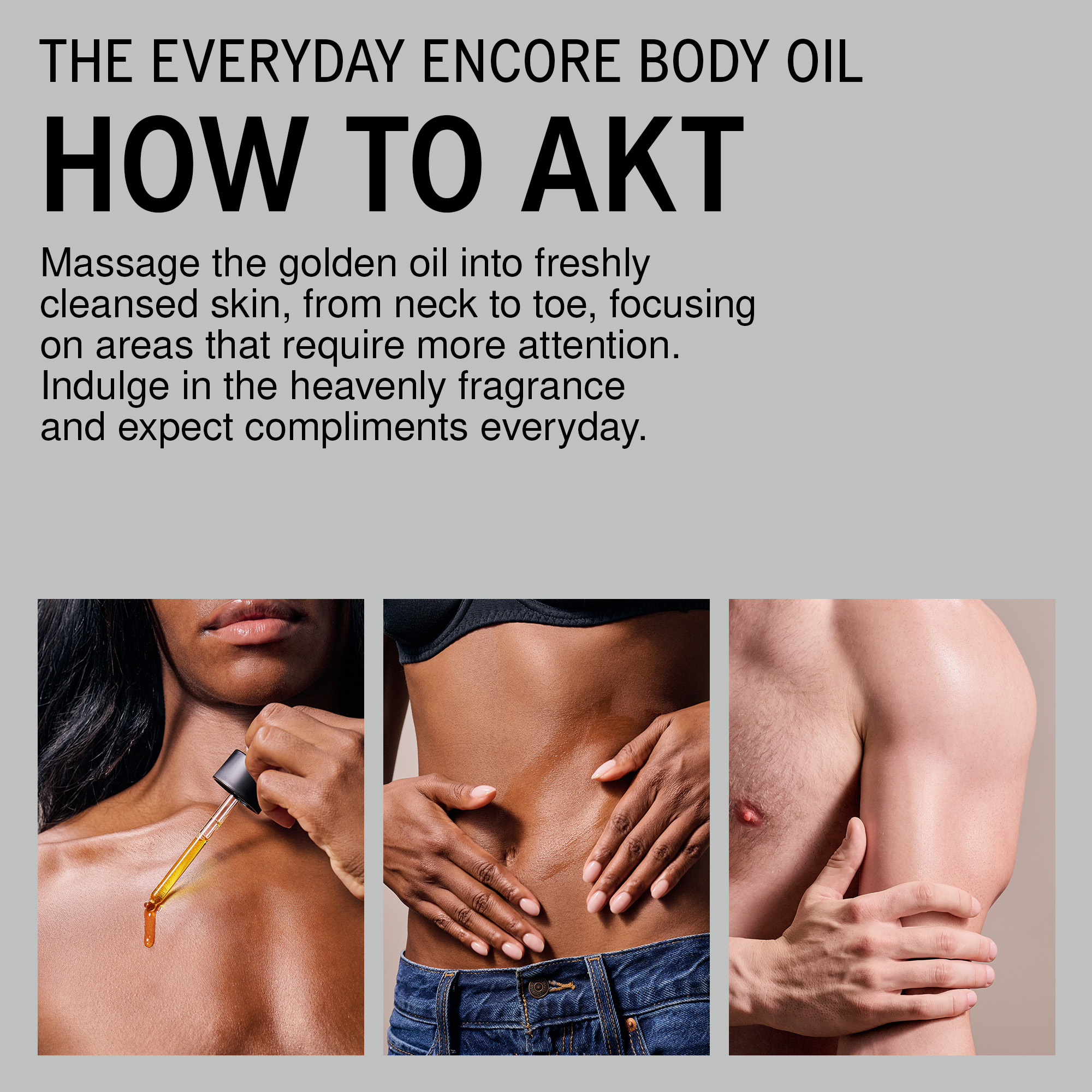AKT London The Everyday Encore Body Oil - After Thunder Sc.02