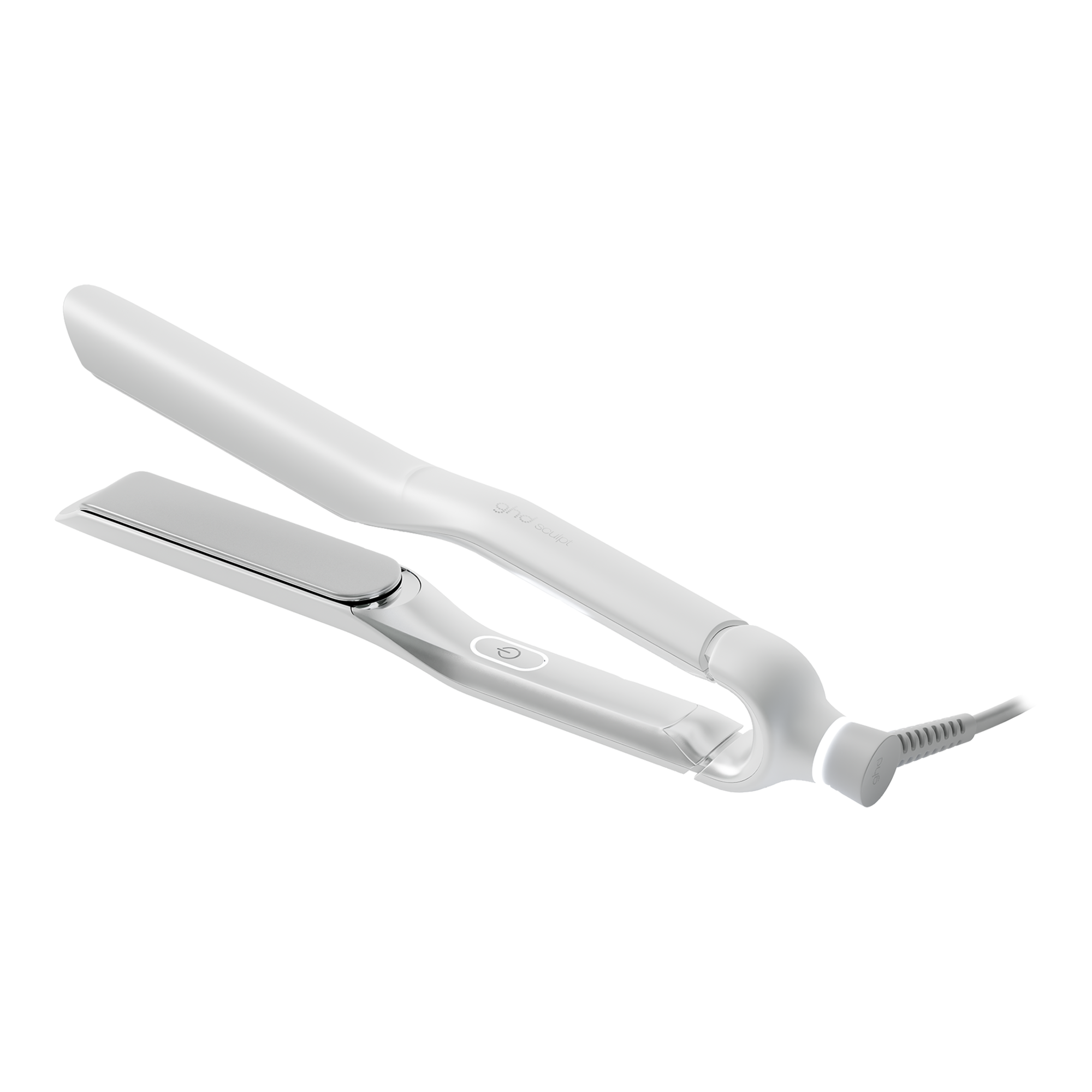 GHD Sculpt Interactive Hair Straightener in White