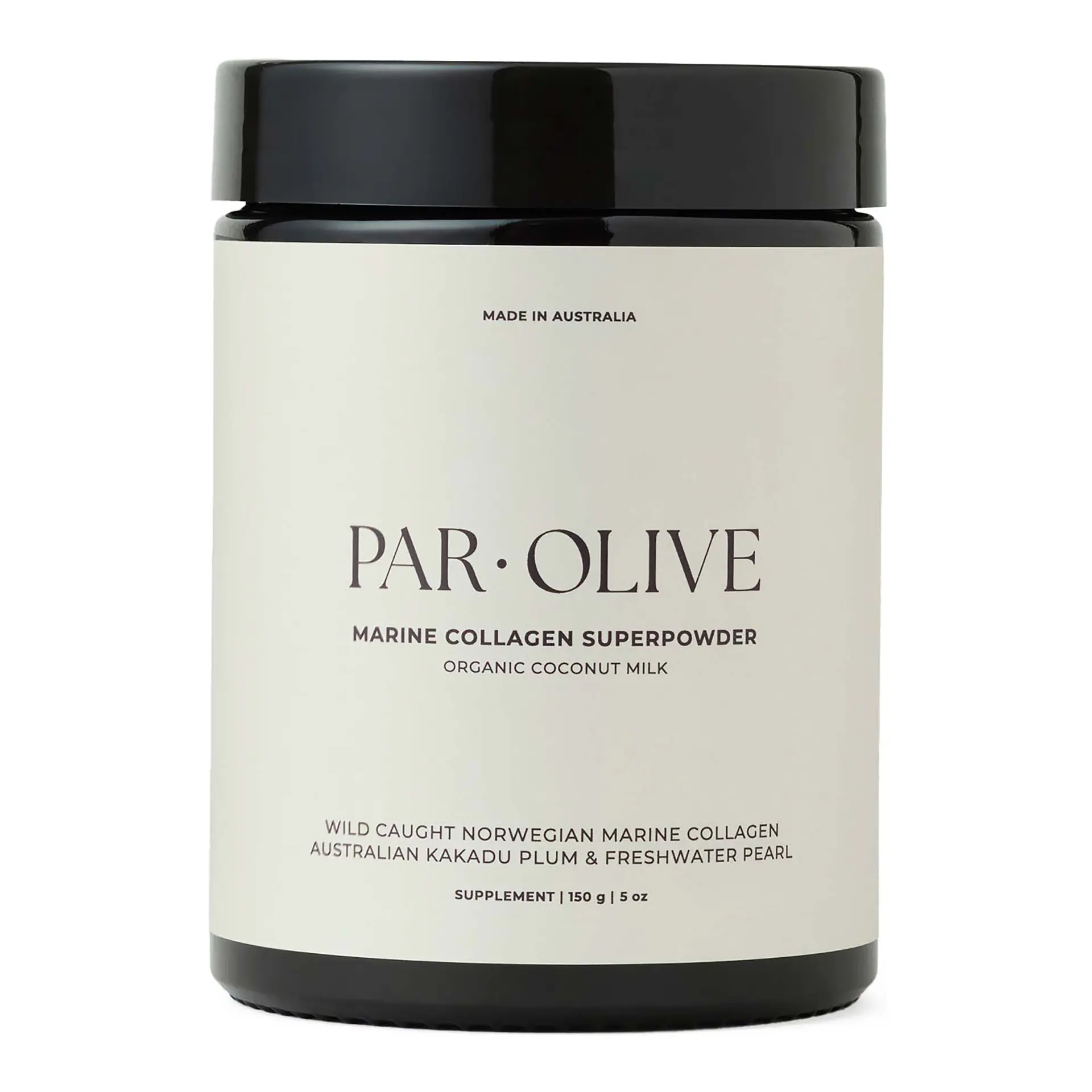 Par Olive PEARL Marine Collagen Jar (Organic Coconut) 150g