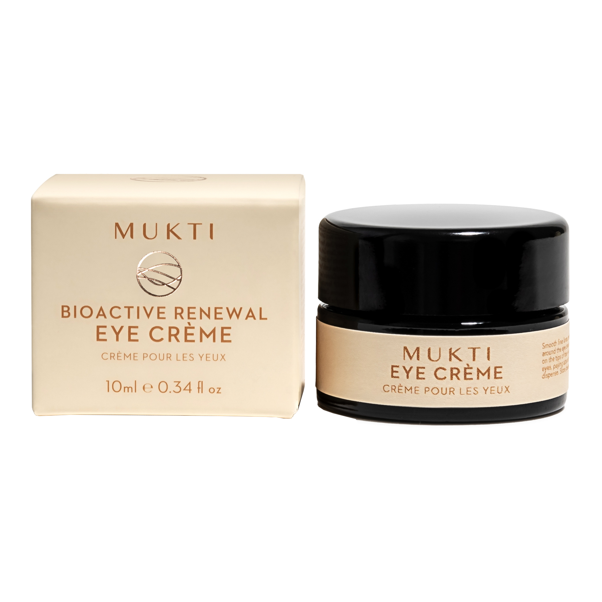 Mukti Organics Bioactive Renewal Eye Crème